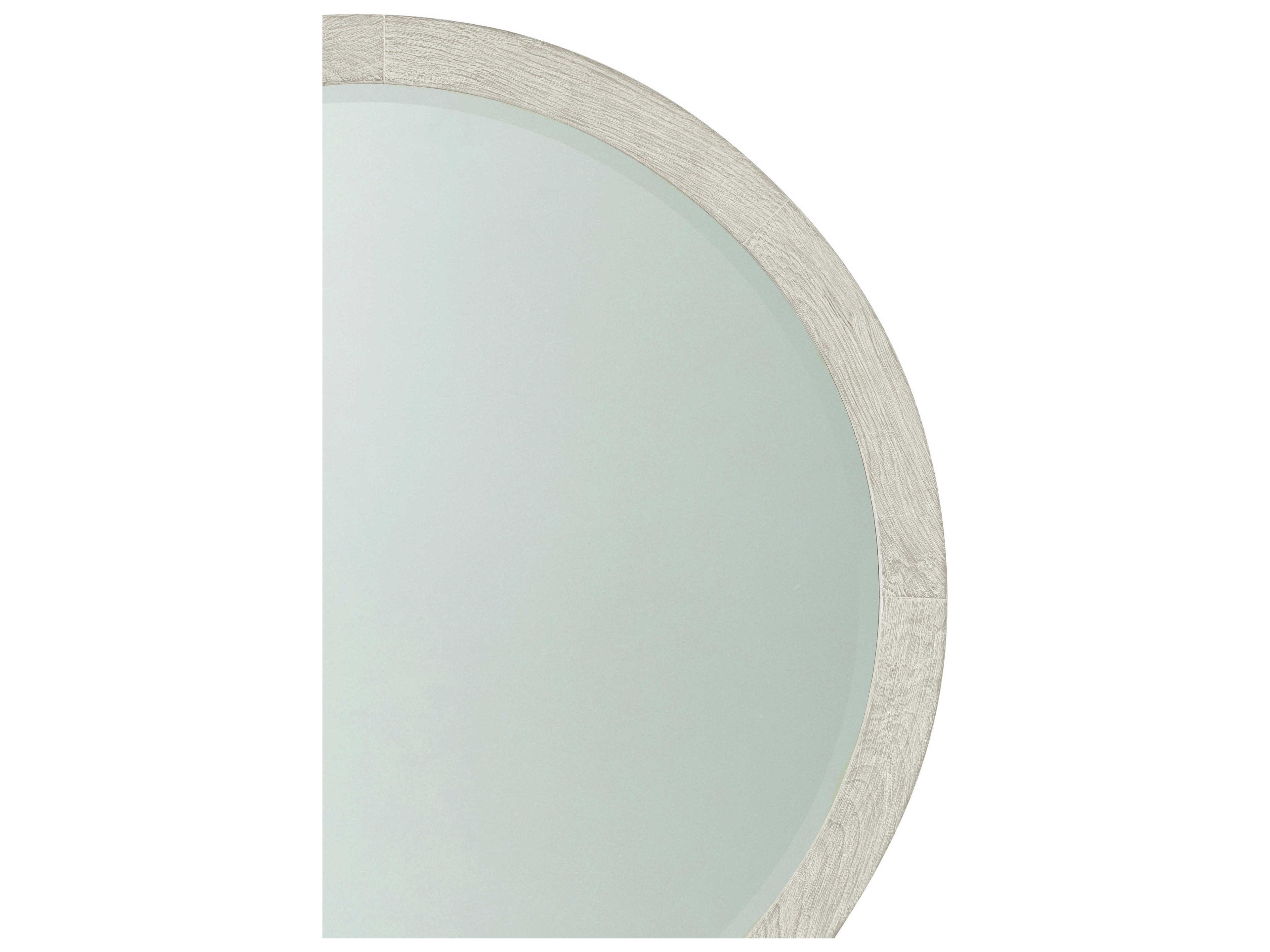 Theodore Alexander Breeze Round Sea Salt Wall Mirror