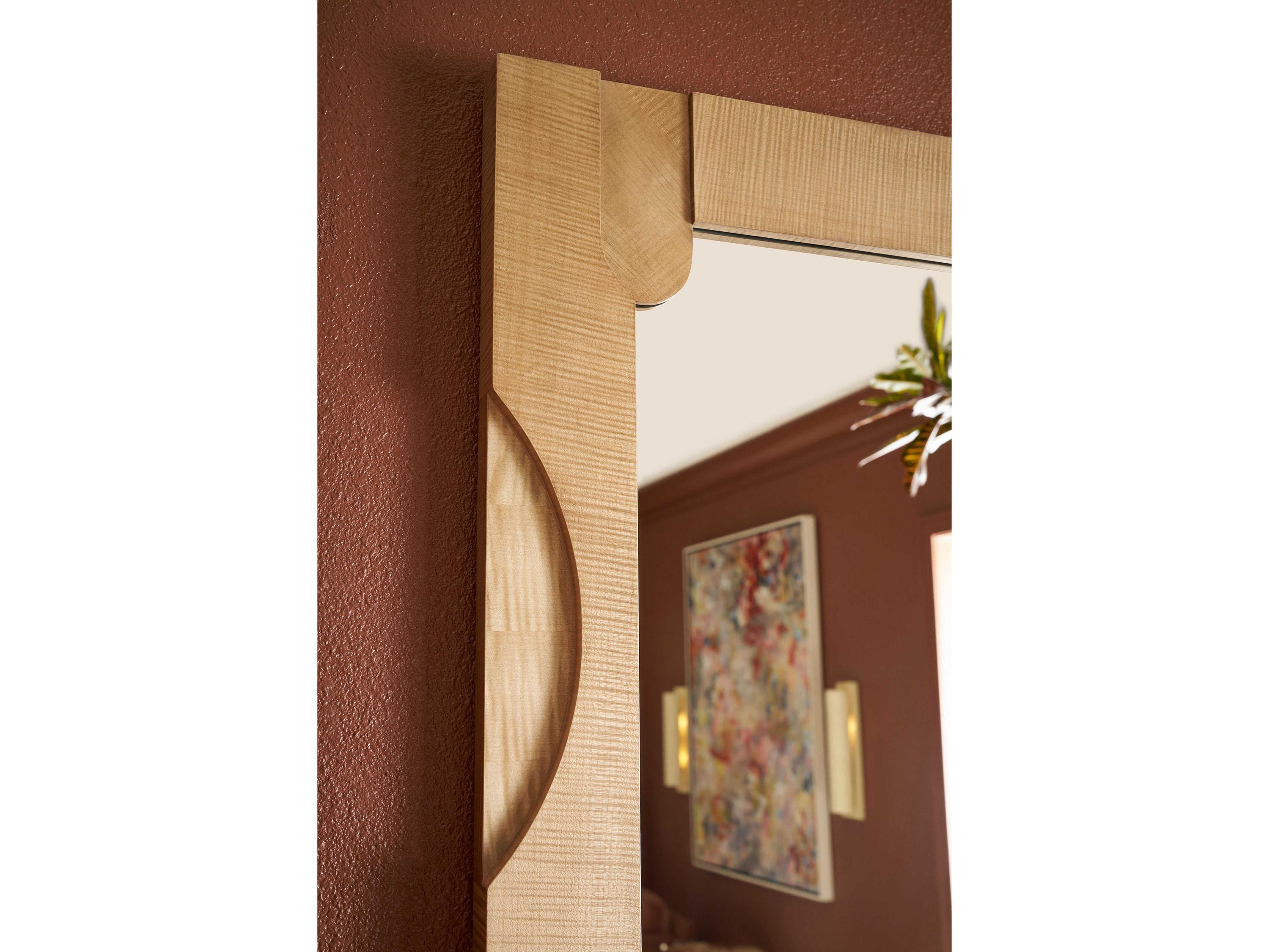 Theodore Alexander Origins Rectangular Sesame Wall Mirror