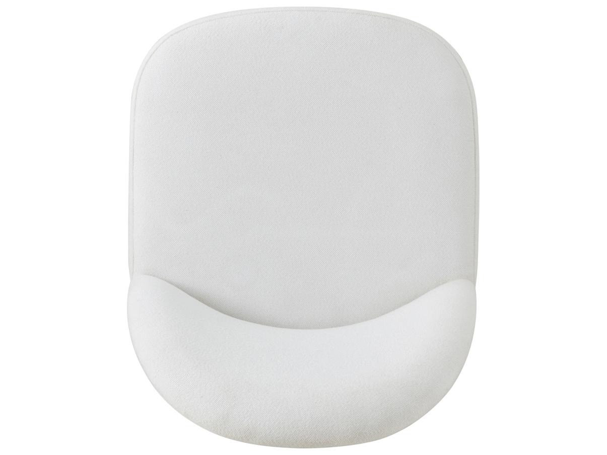 Theodore Alexander Luna White Upholstered Armless Dining Chair