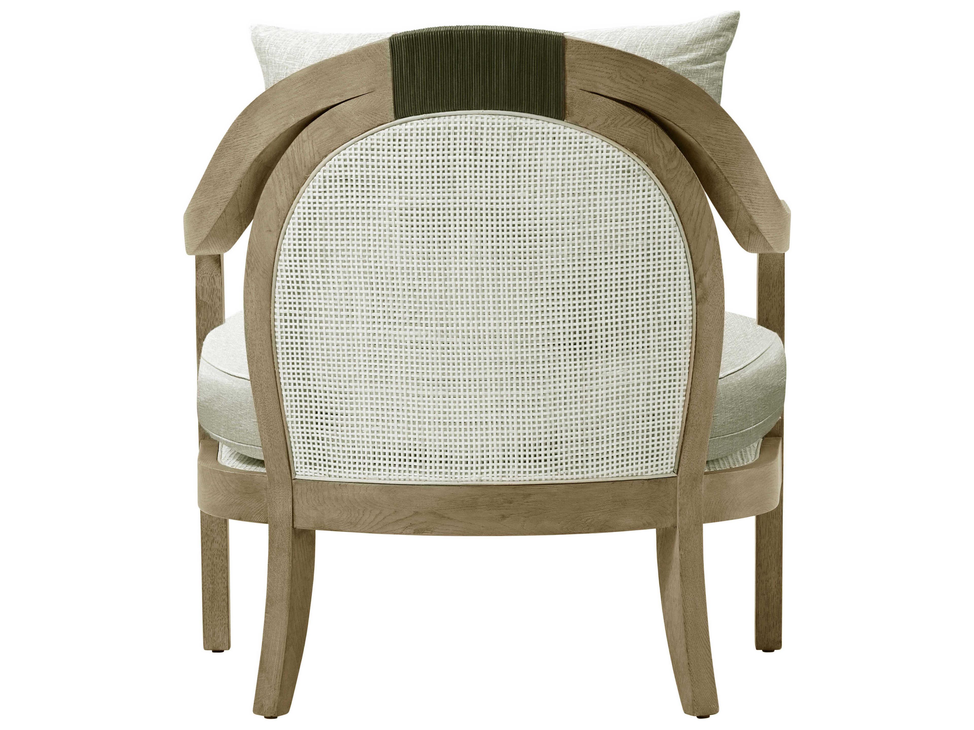 Theodore Alexander Catalina Brown Fabric Catalina Accent Chair