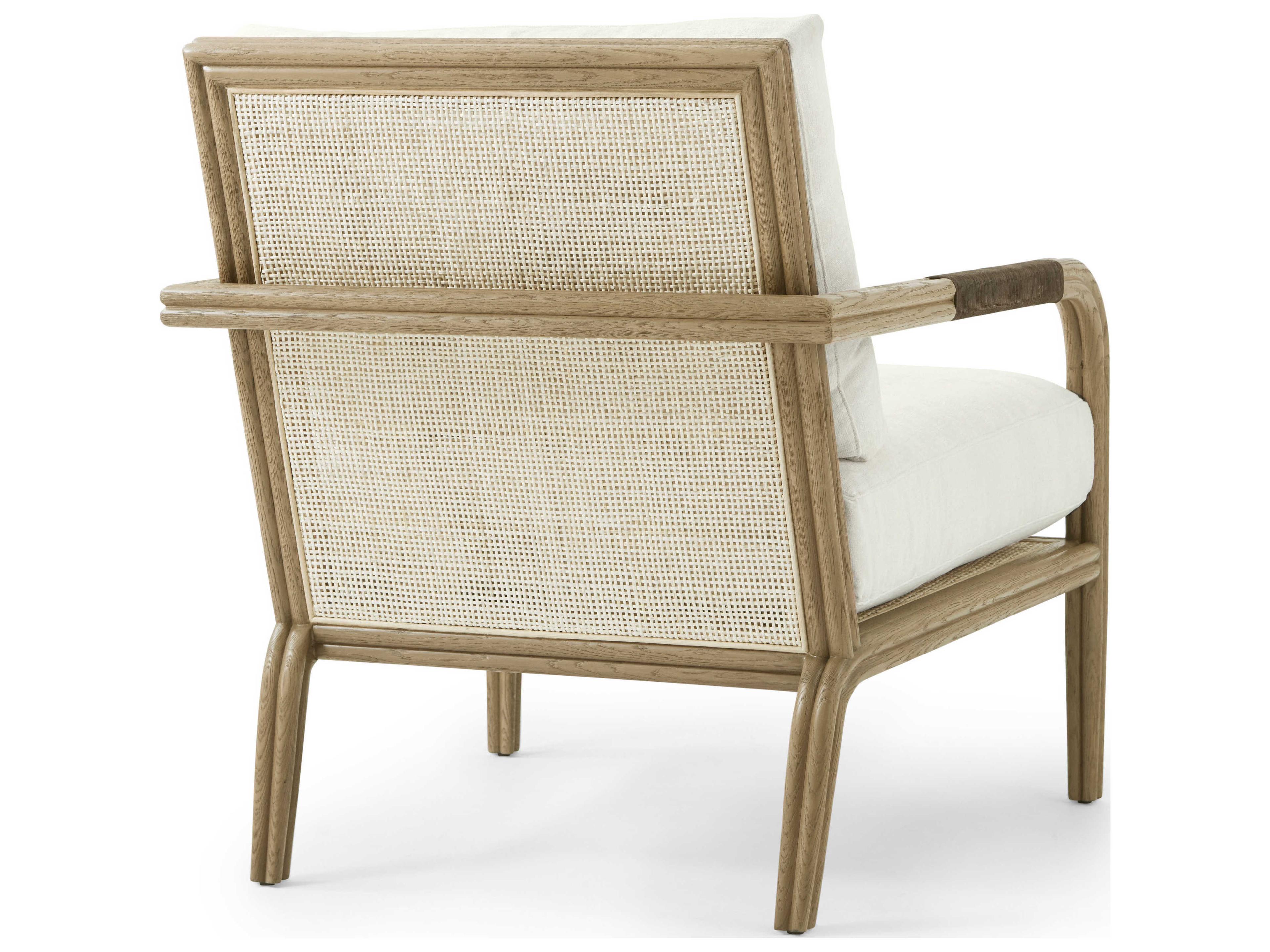 Theodore Alexander Catalina Brown Fabric Catalina Accent Chair