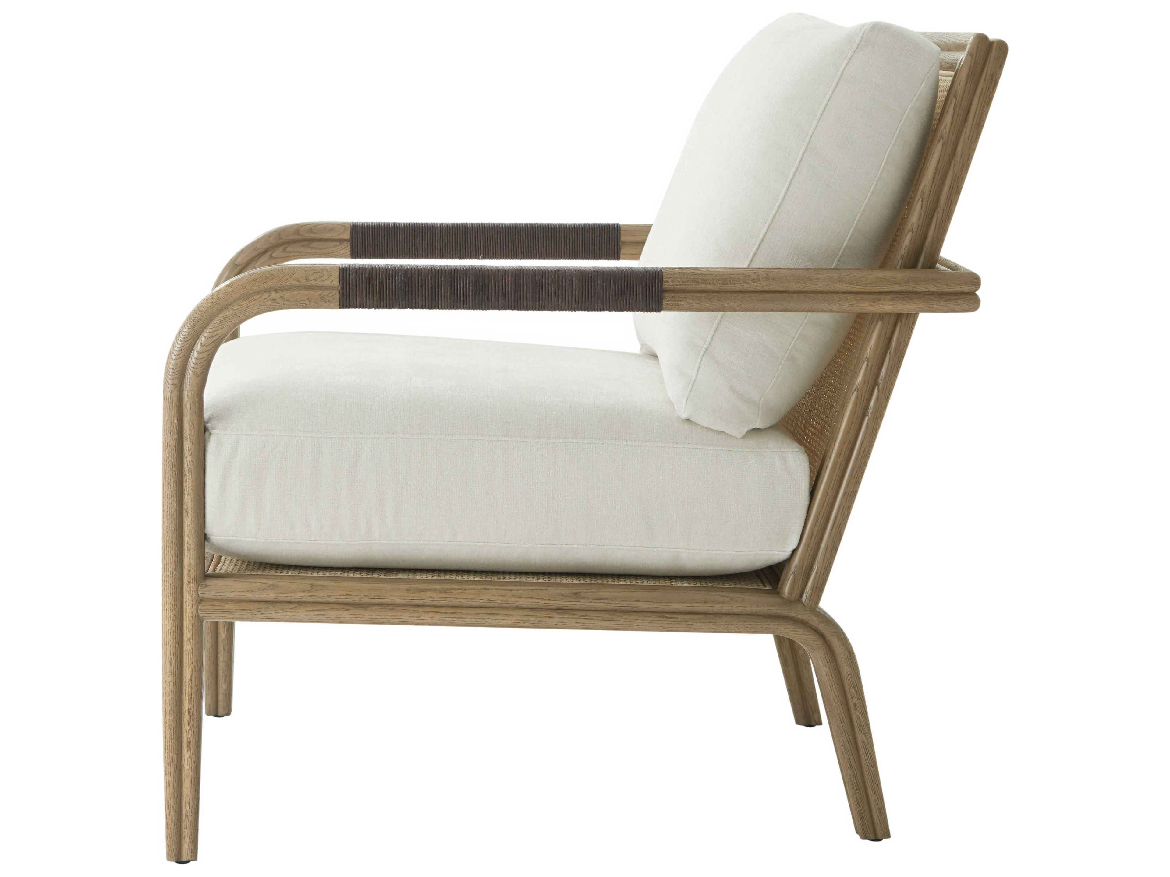 Theodore Alexander Catalina Brown Fabric Catalina Accent Chair