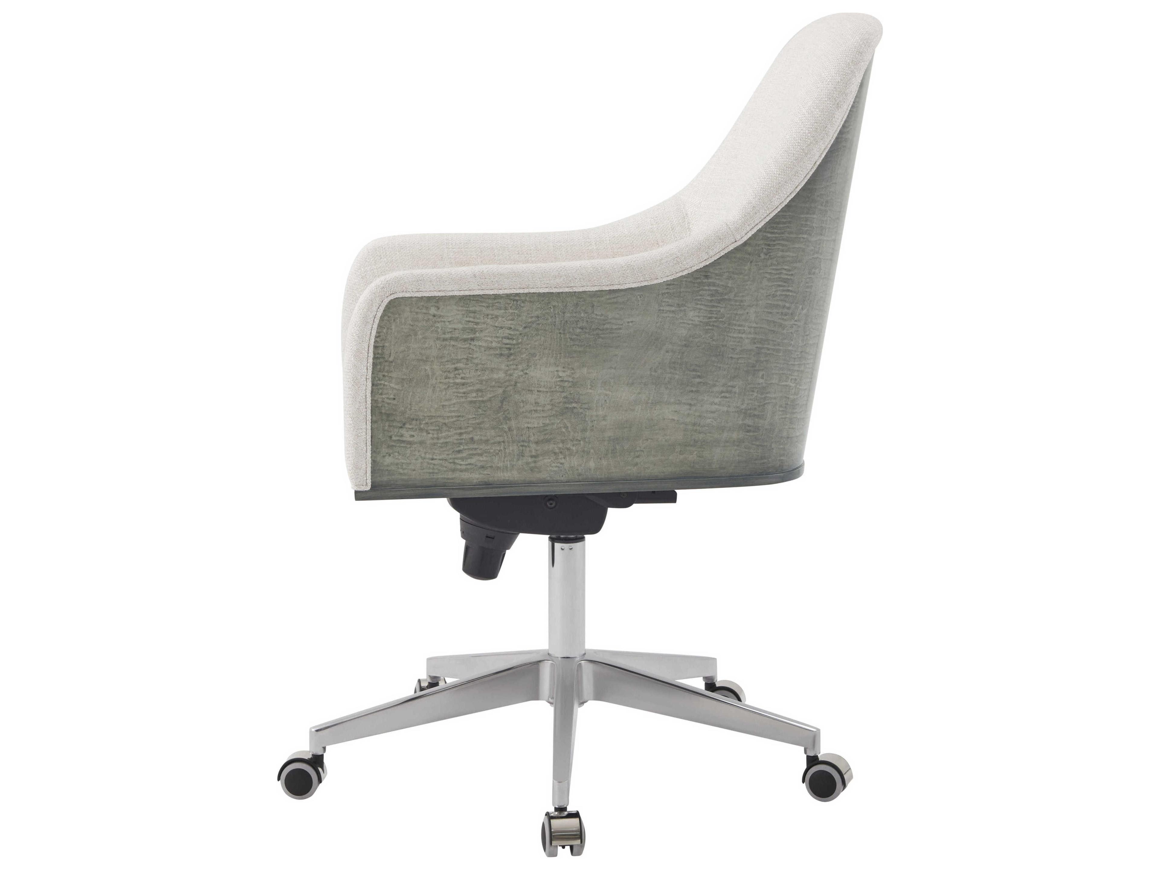 Theodore Alexander Hudson Gray Upholstered Task Office Chair