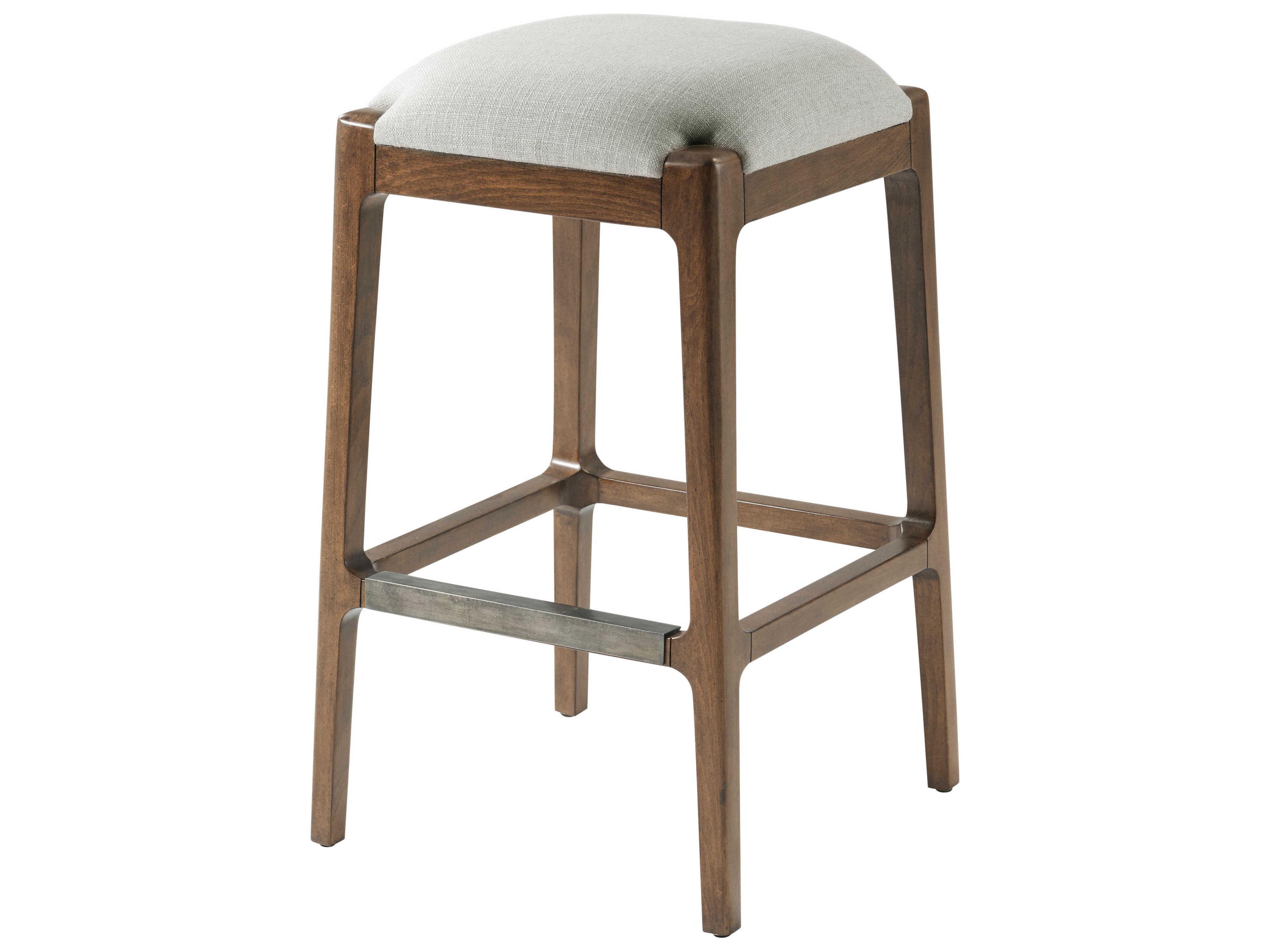 Theodore Alexander Tavel Avesta Upholstered Beech Wood The Talbot Bar Stool