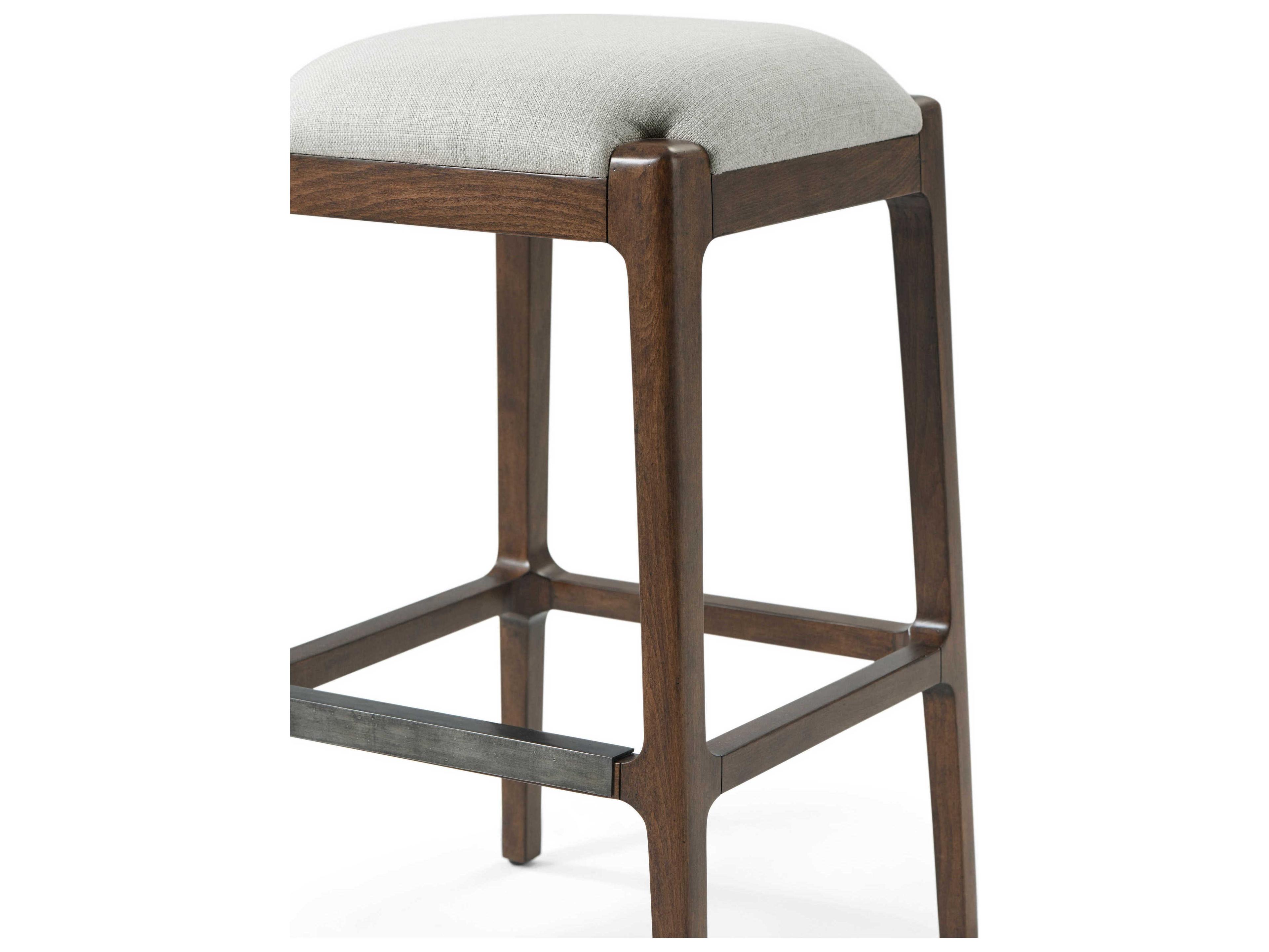 Theodore Alexander Tavel Avesta Upholstered Beech Wood The Talbot Bar Stool