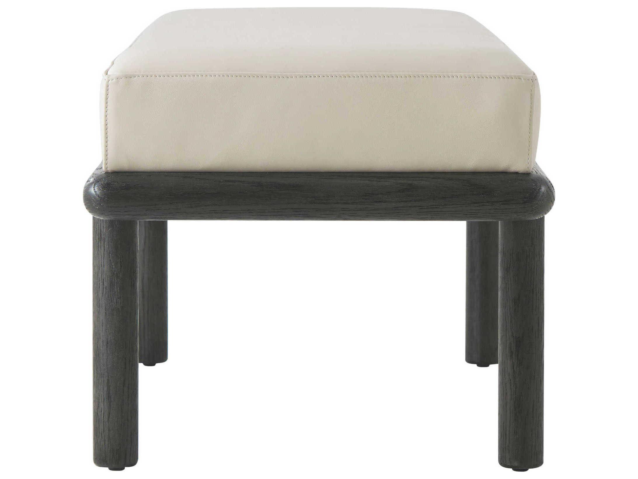 Theodore Alexander Repose Charcoal Oak End Of Bed Accent Bench