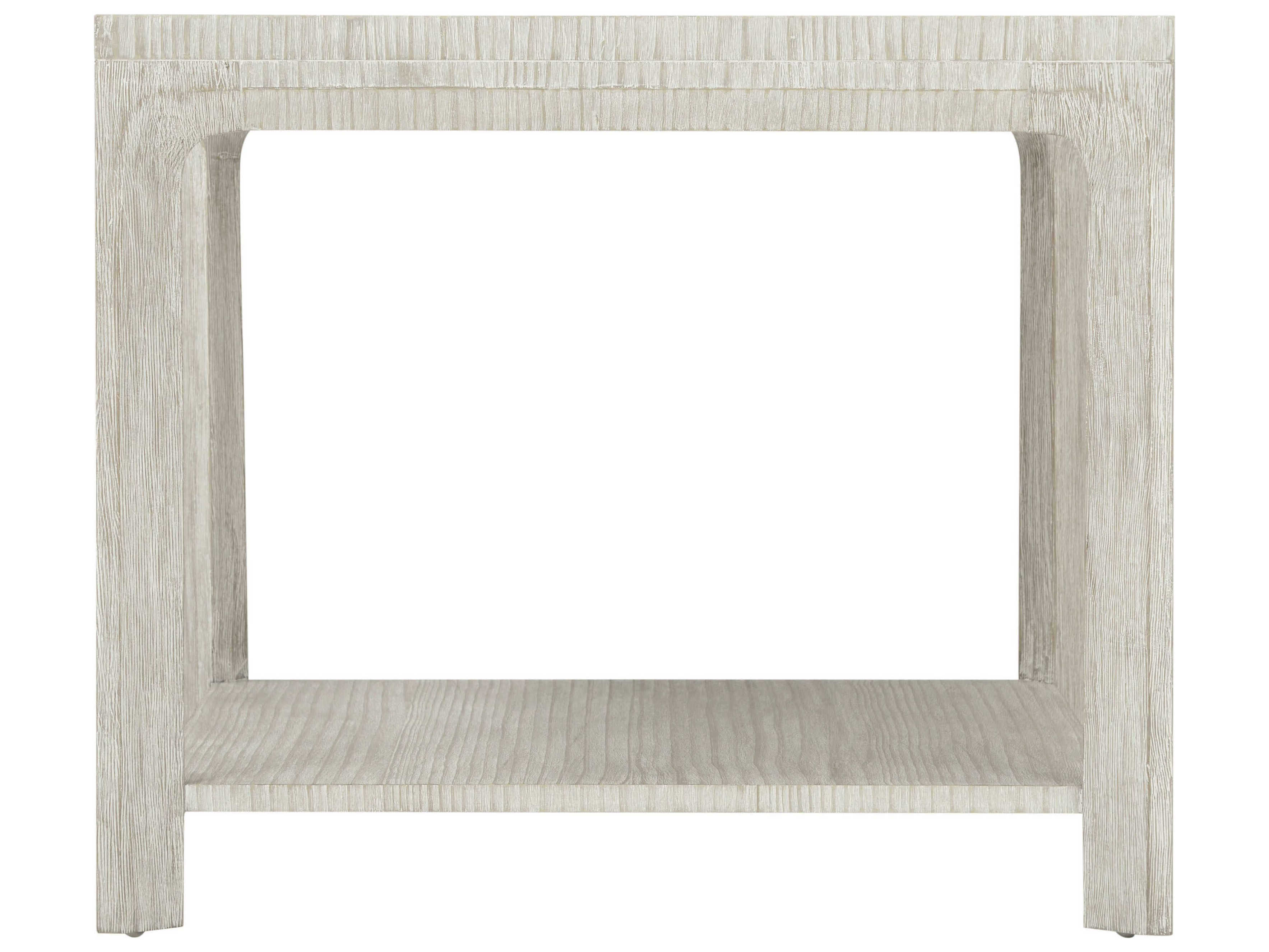 Theodore Alexander Breeze Rectangular Wood Sea Salt End Table