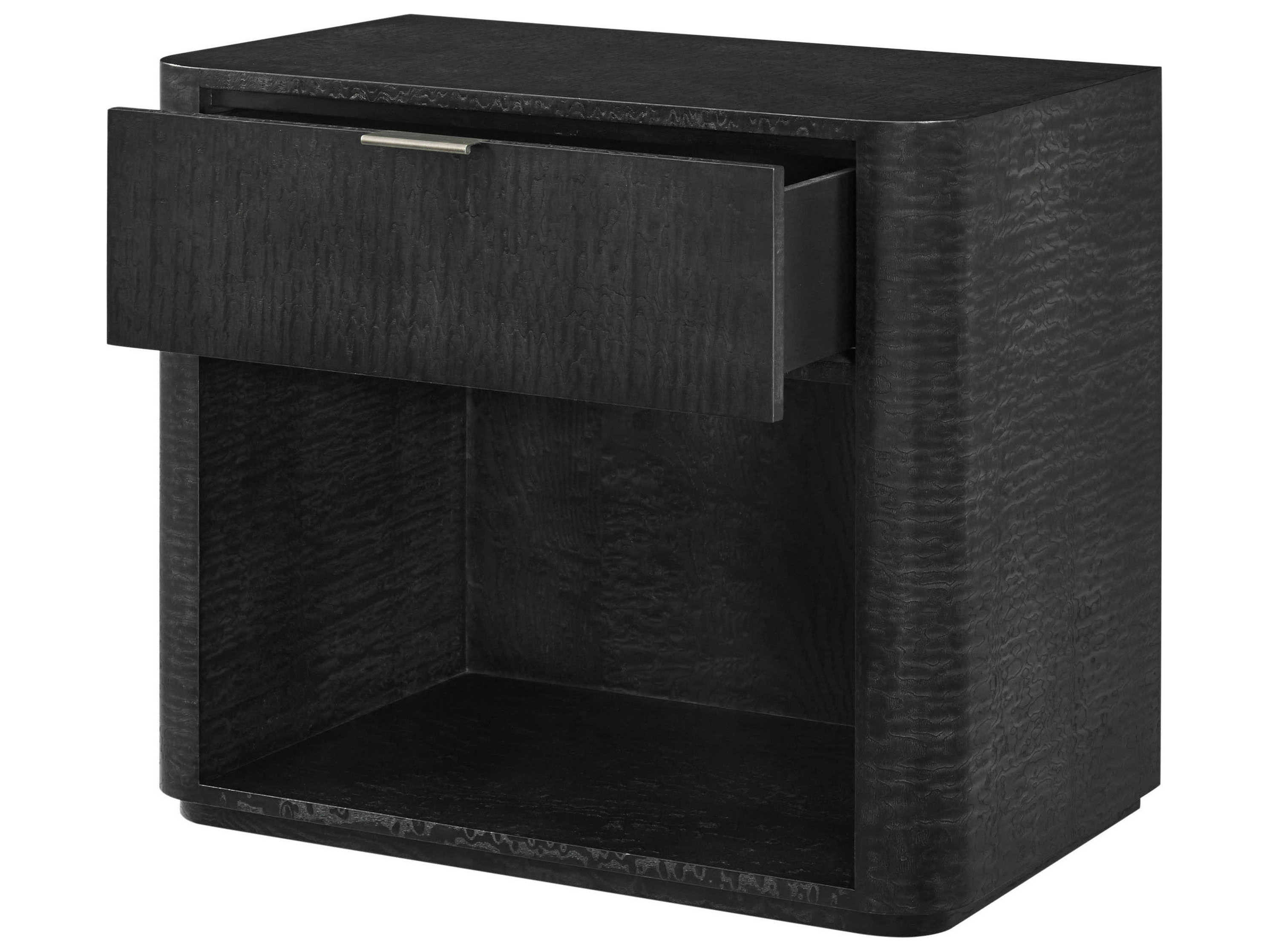 Theodore Alexander Kesden 1-Drawer Ash Wood Nightstand