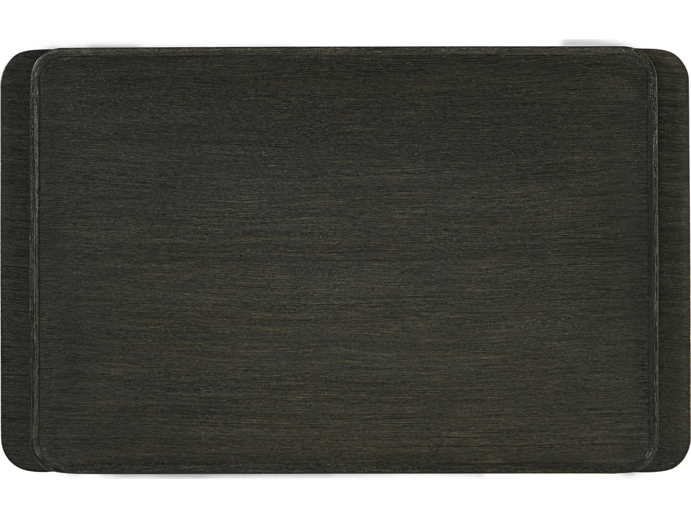 Theodore Alexander Repose 1-Drawer Black Oak Wood Nightstand