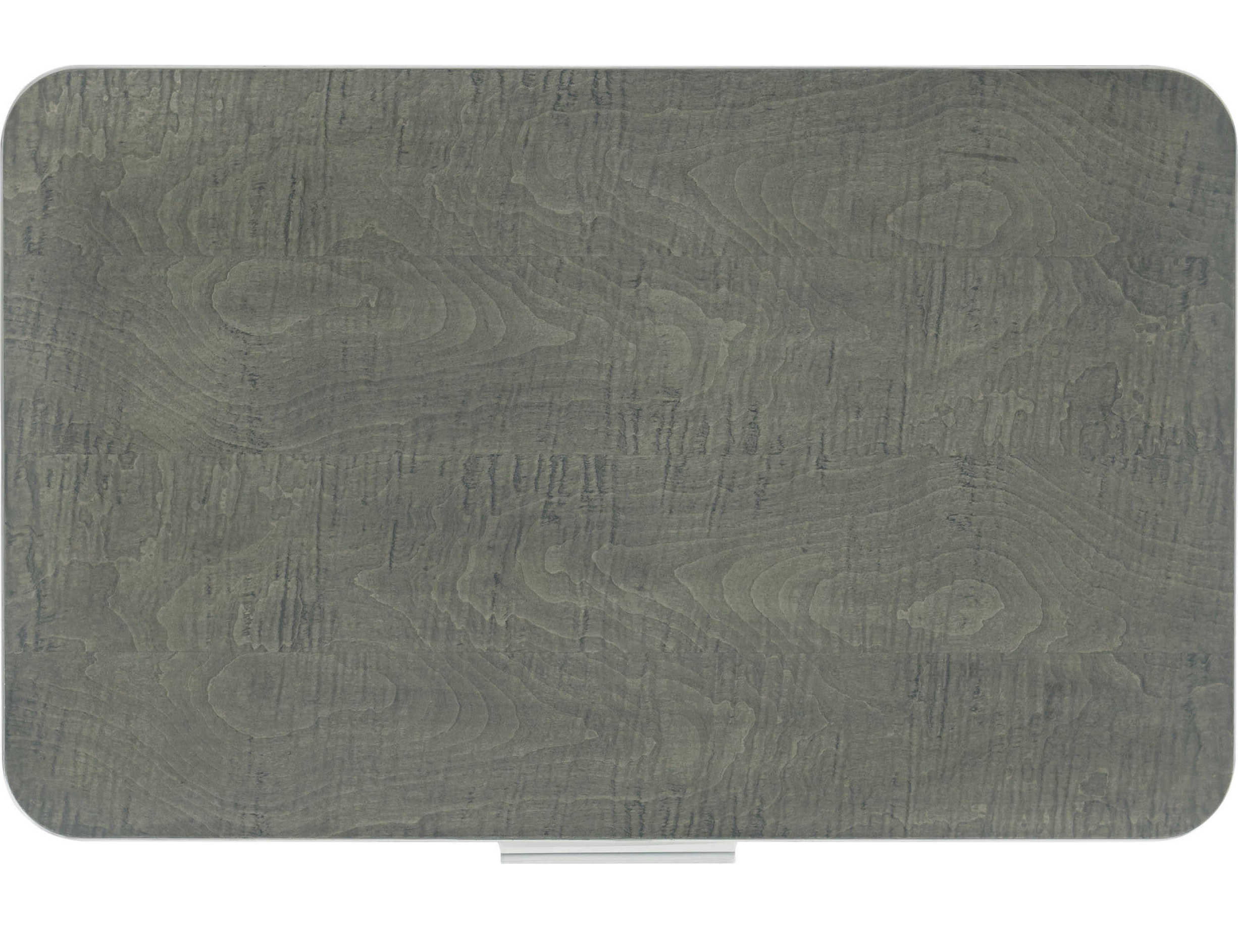 Theodore Alexander Hudson 1-Drawer Gray Oak Wood Nightstand