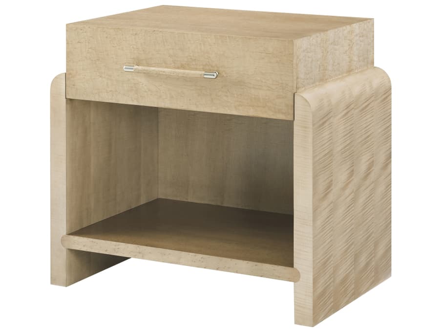 Theodore Alexander Origins 1-Drawer Natural Nightstand