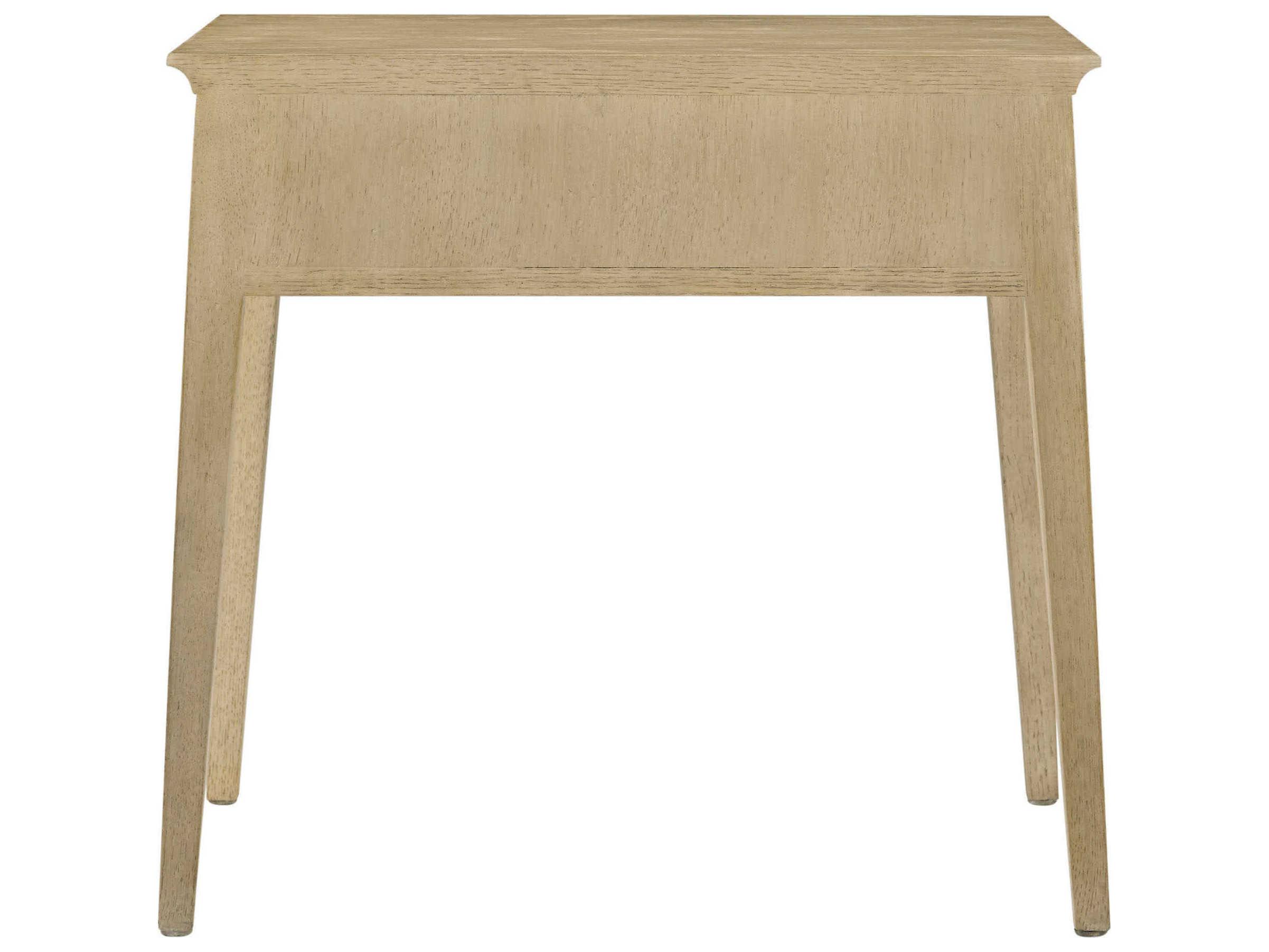 Theodore Alexander Balboa Rectangular Wood Lido Coastal Grey End Table