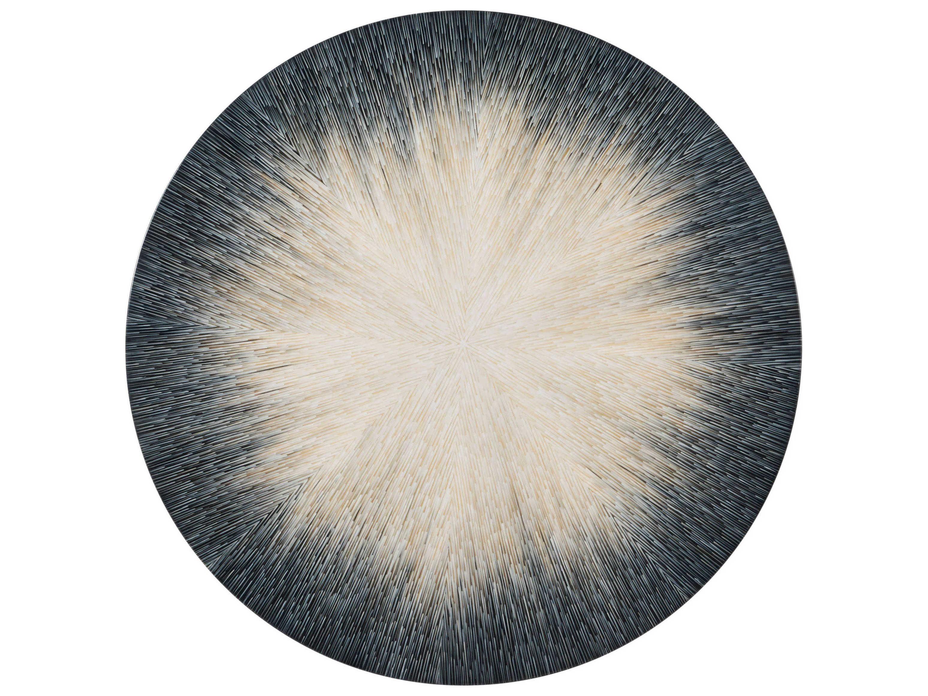 Theodore Alexander Ta Originals Round Wood Filament End Table