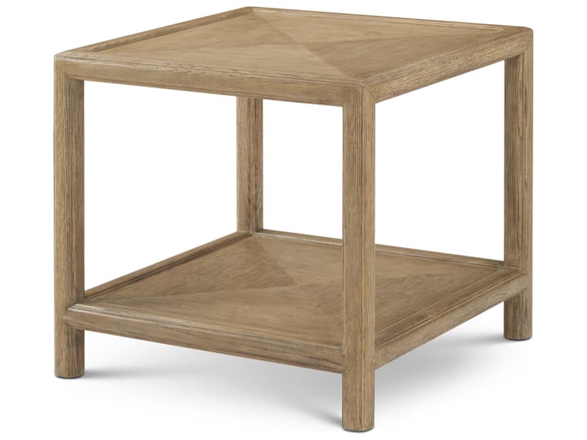 Theodore Alexander Montauk Square Wood End Table