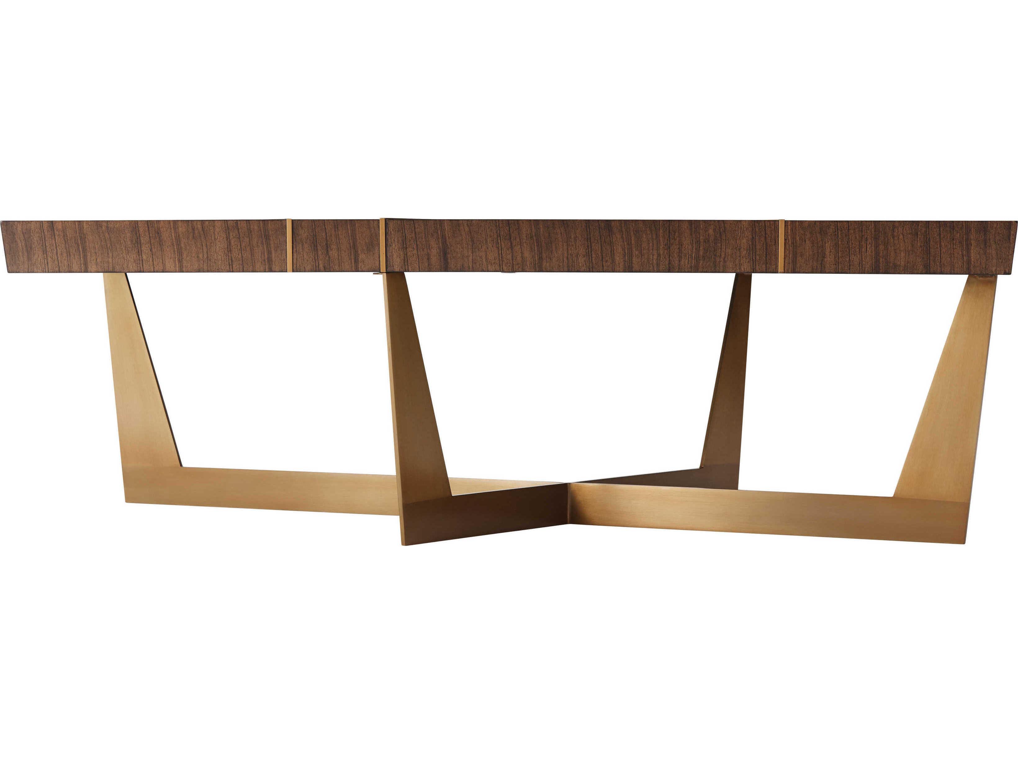 Theodore Alexander Ta Originals Rectangular Wood Hazelnut Coffee Table