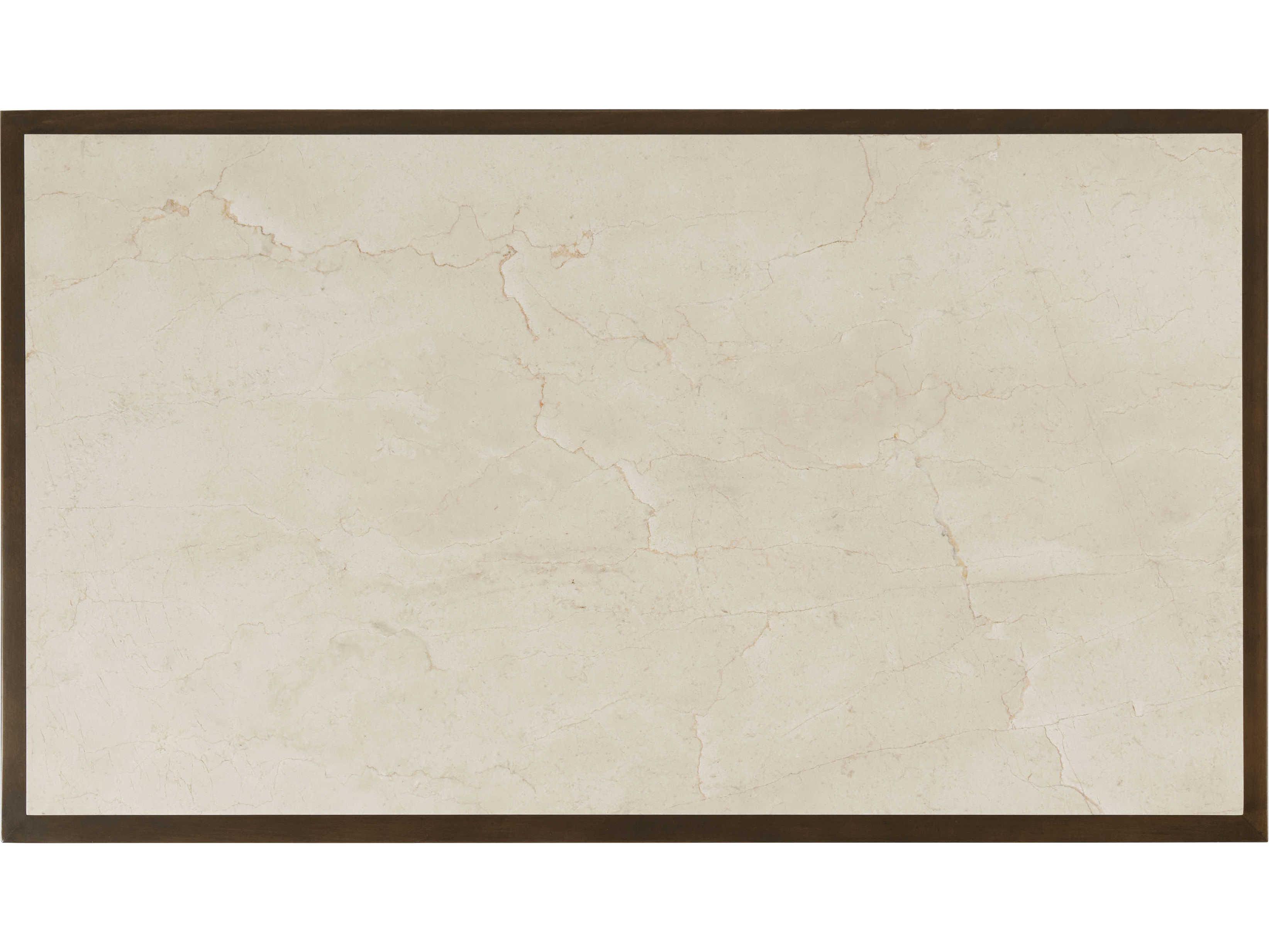 Theodore Alexander Lido Rectangular Wood Bistre Coffee Table