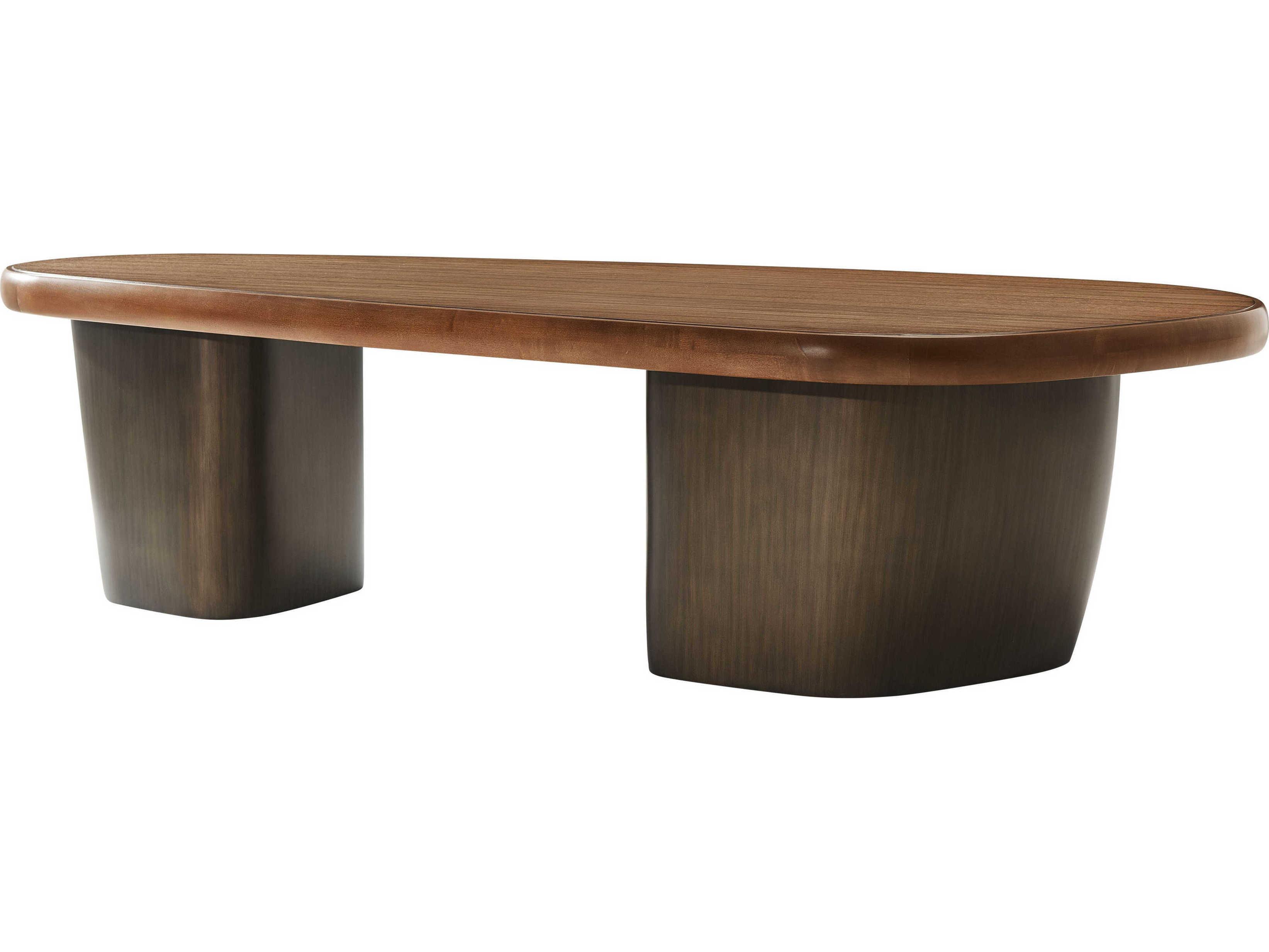 Theodore Alexander Ta Originals Wood Tiber Aris Cocktail Table