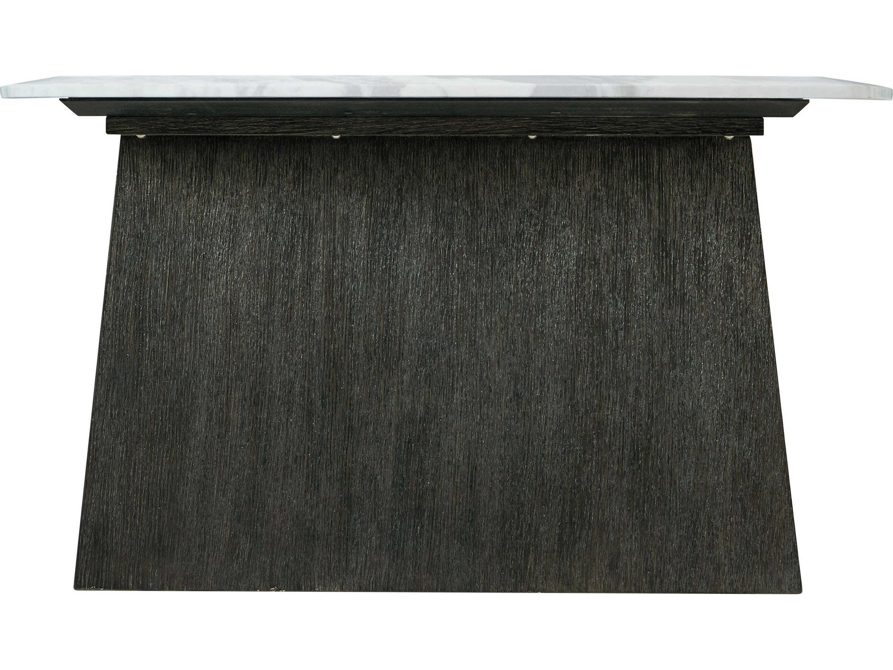 Theodore Alexander Repose Rectangular Marble Charcoal Oak Coffee Table