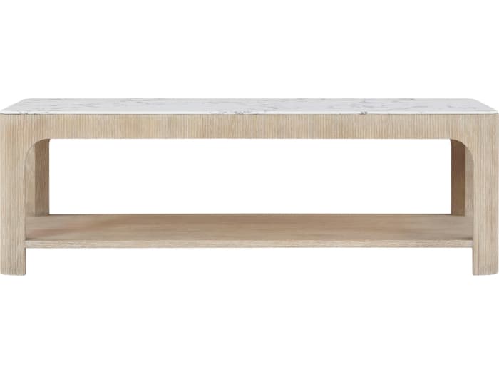 Theodore Alexander Horizon Rectangular Marble Coffee Table