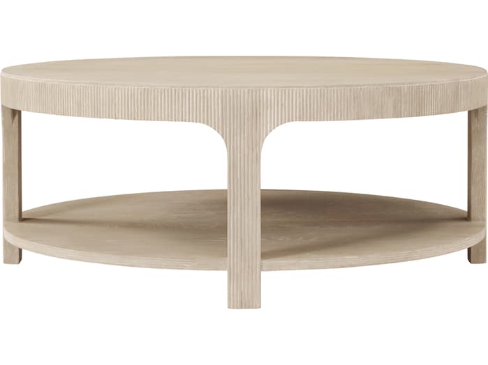 Theodore Alexander Horizon Day Round Wood Coffee Table