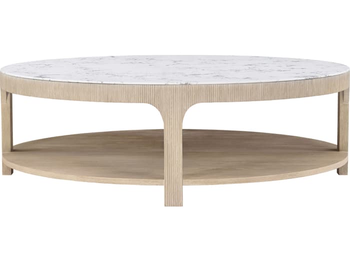 Theodore Alexander Horizon Round Marble Coffee Table