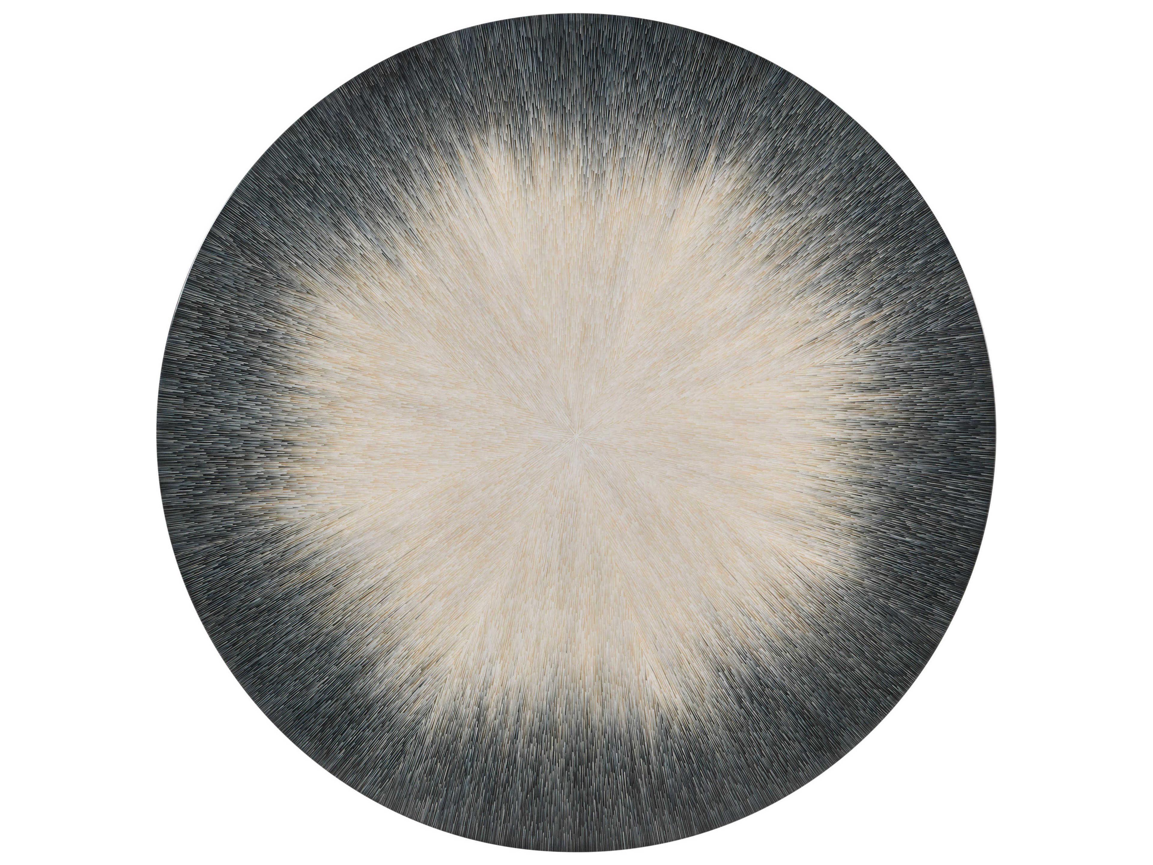 Theodore Alexander Ta Originals Round Wood Filament Coffee Table