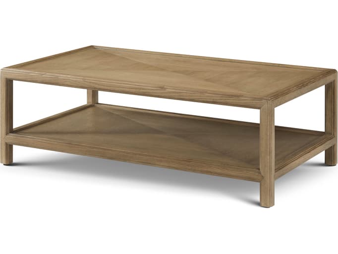 Theodore Alexander Montauk Rectangular Wood Coffee Table