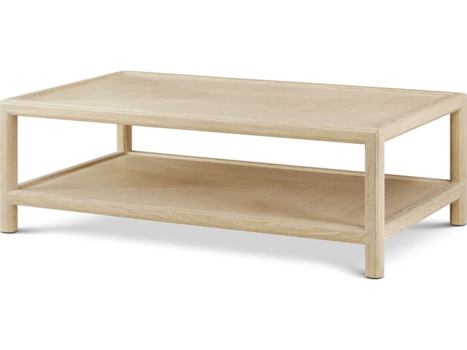 Theodore Alexander Montauk Rectangular Wood Coffee Table