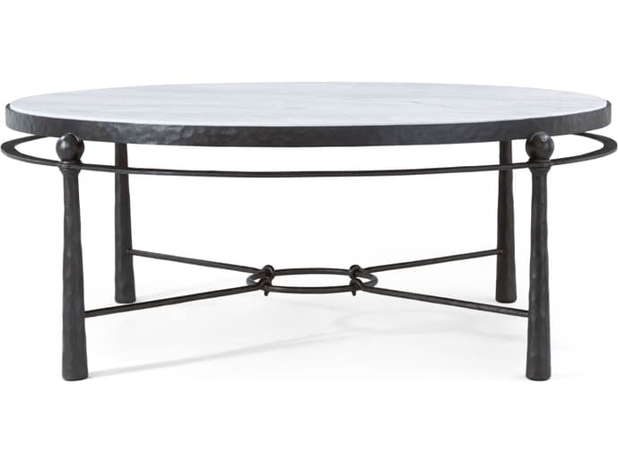 Theodore Alexander Spencer London Round Marble Coffee Table