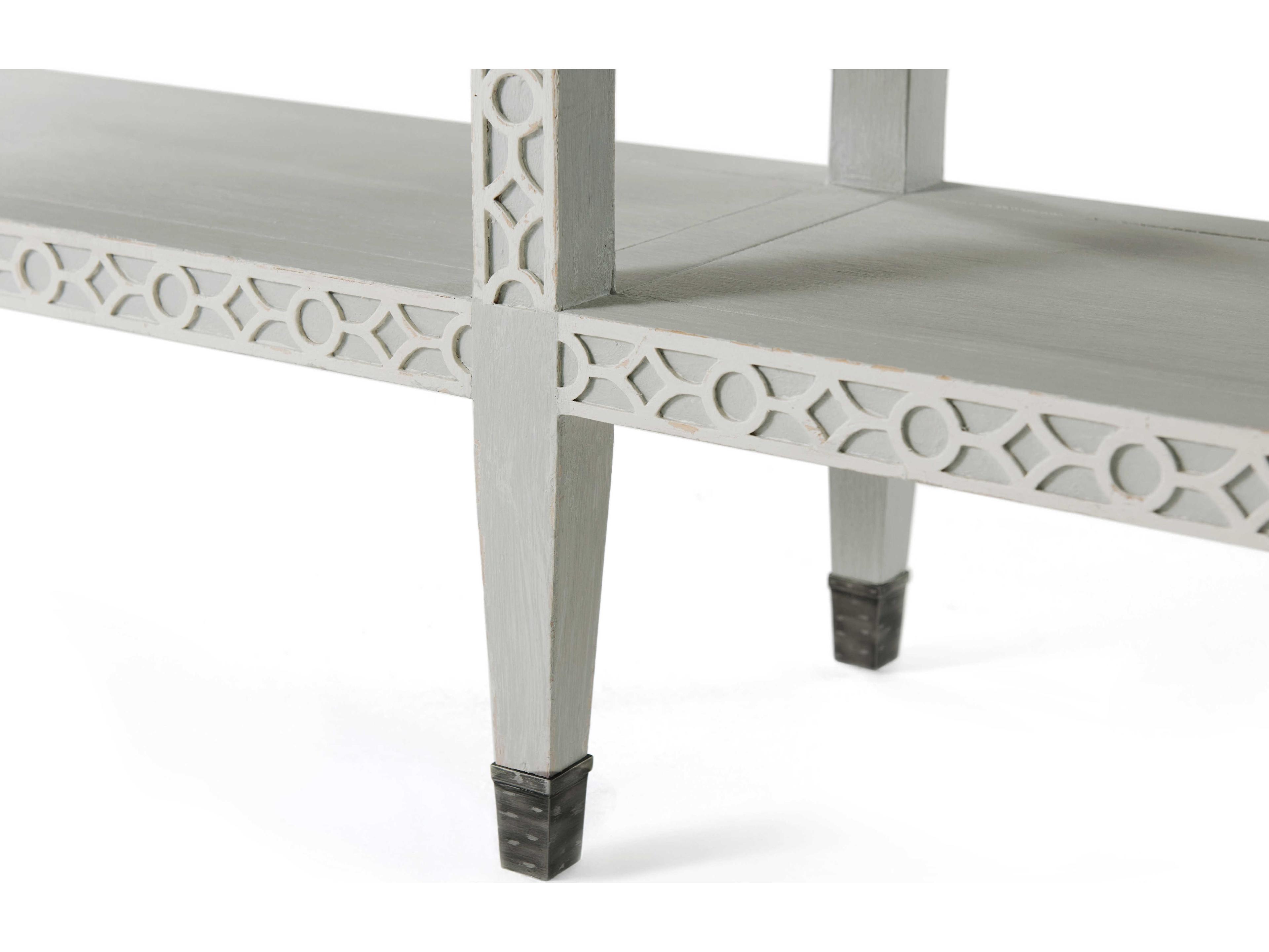 Theodore Alexander Tavel Rectangular Wood Elsa Console Table