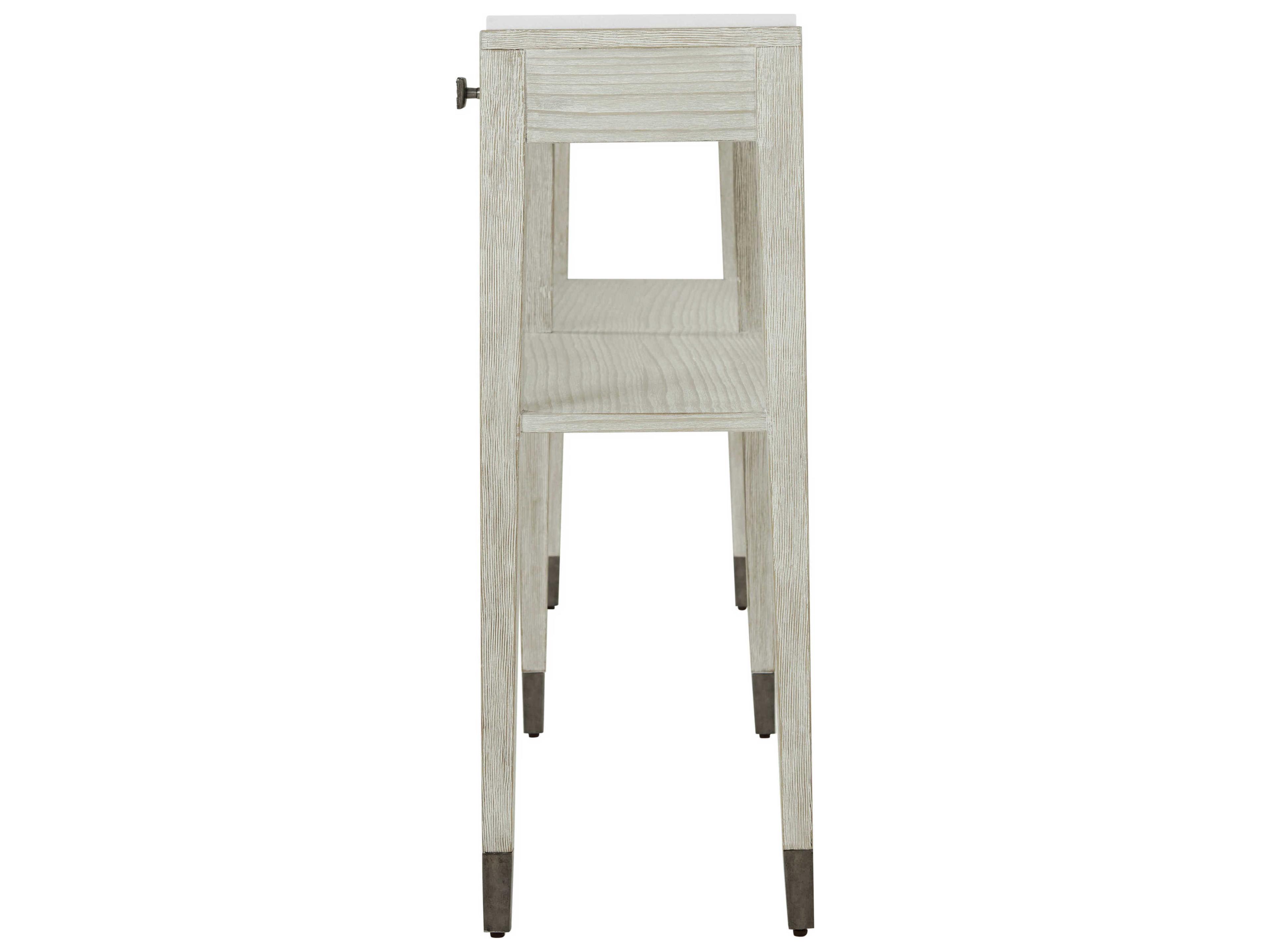 Theodore Alexander Breeze Rectangular Wood Sea Salt Console Table