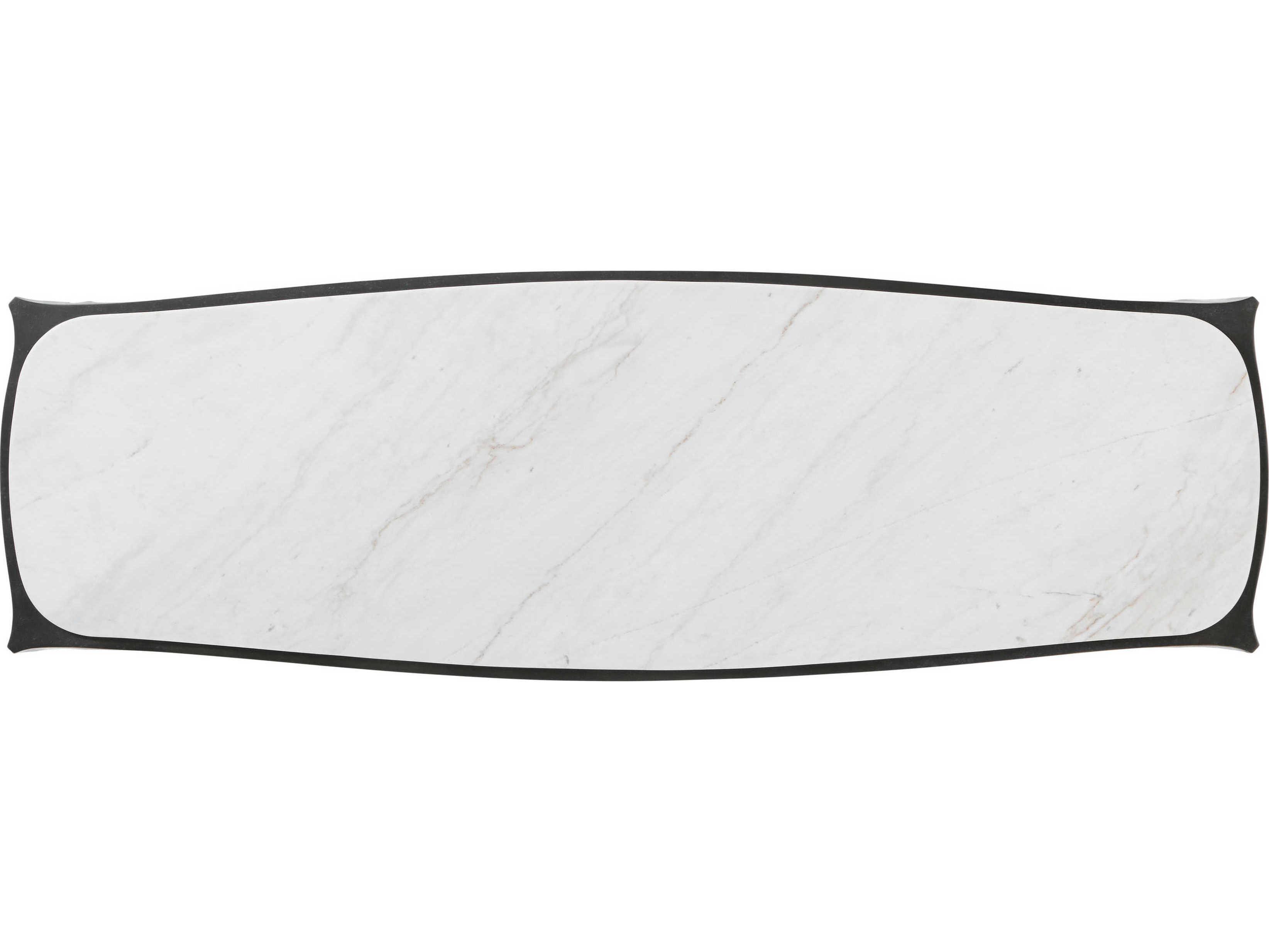 Theodore Alexander Ta Originals Rectangular Marble Romulus Console Table