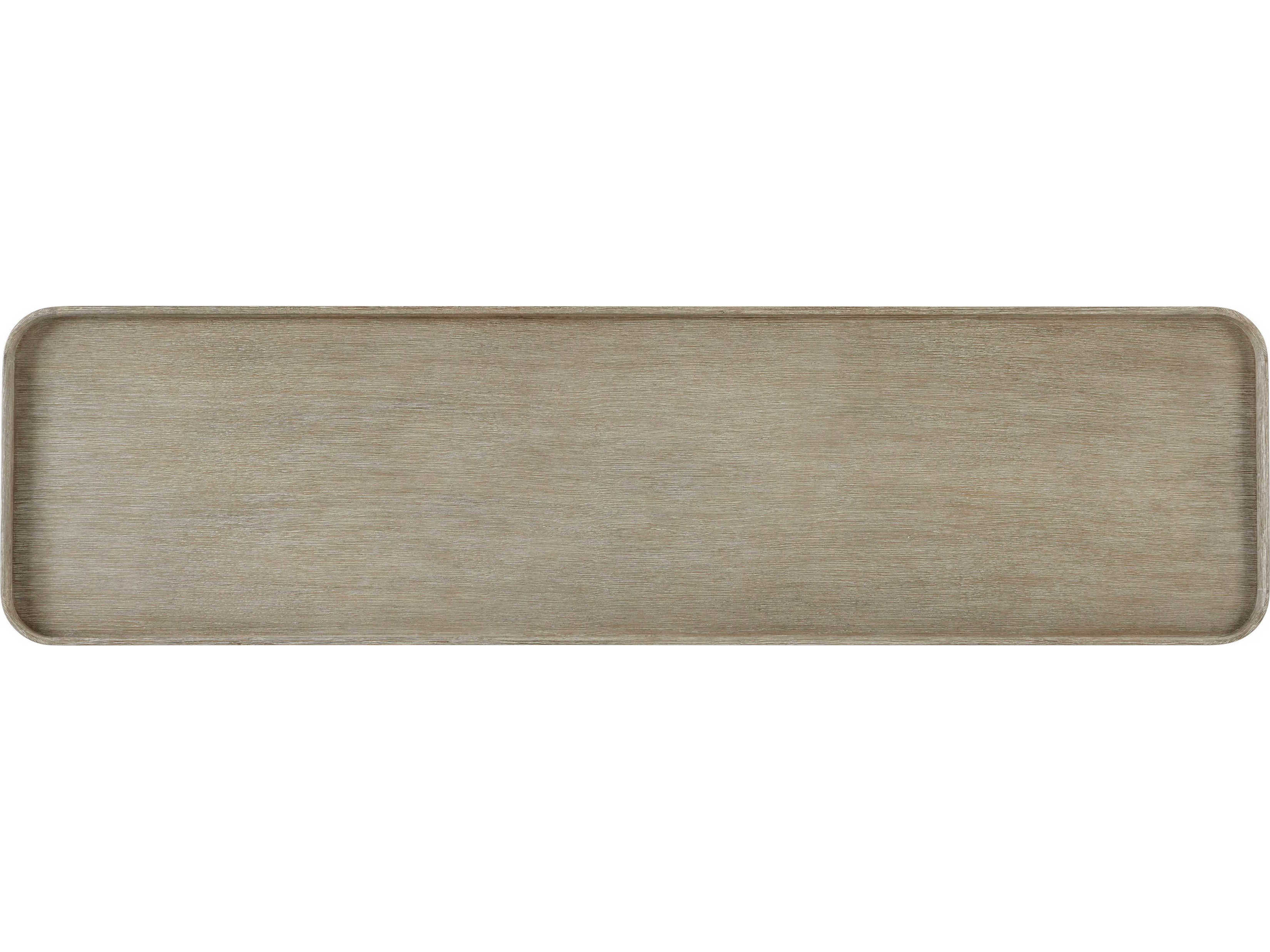 Theodore Alexander Repose Rectangular Wood Grey Oak Console Table