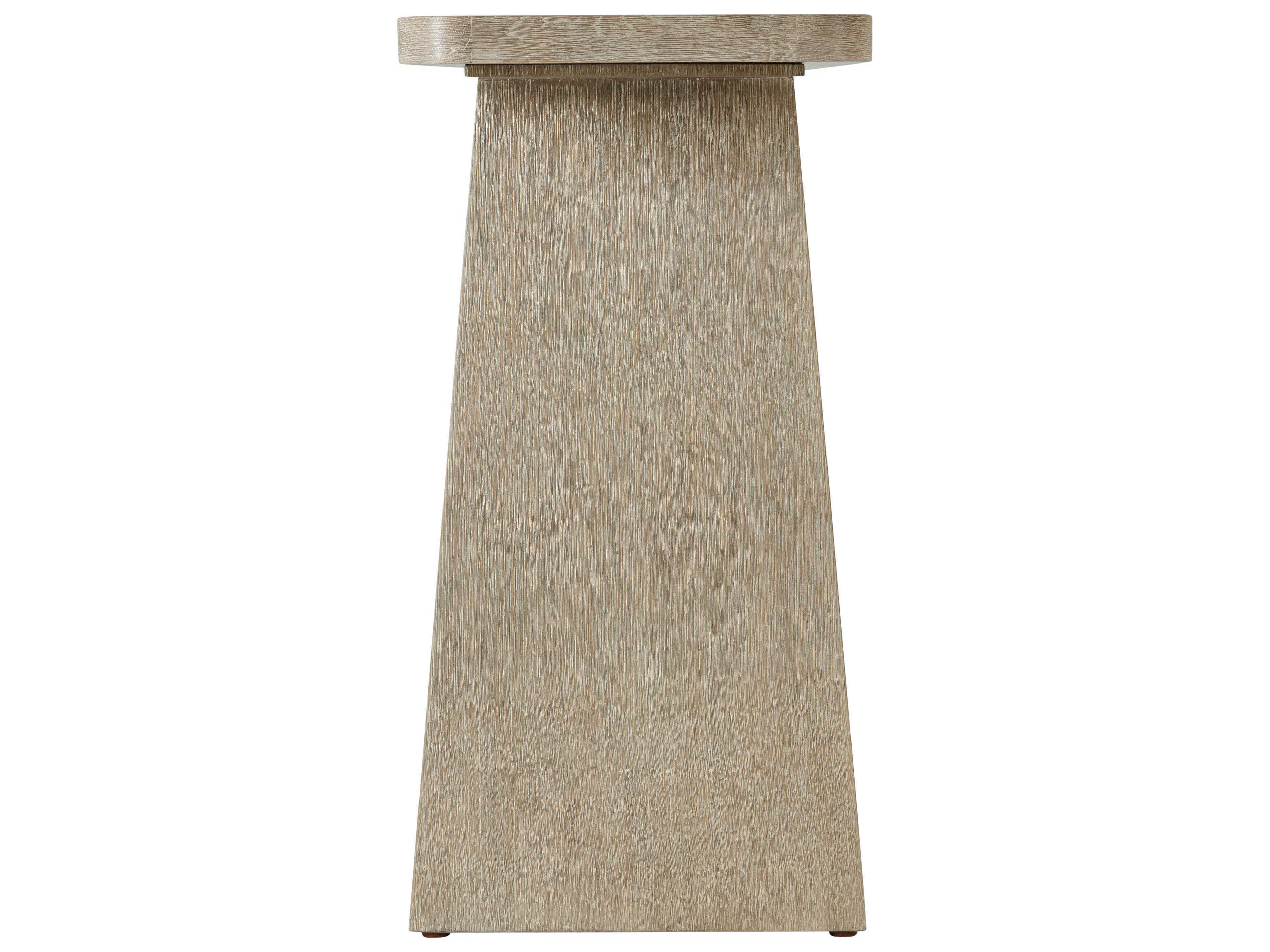 Theodore Alexander Repose Rectangular Wood Grey Oak Console Table