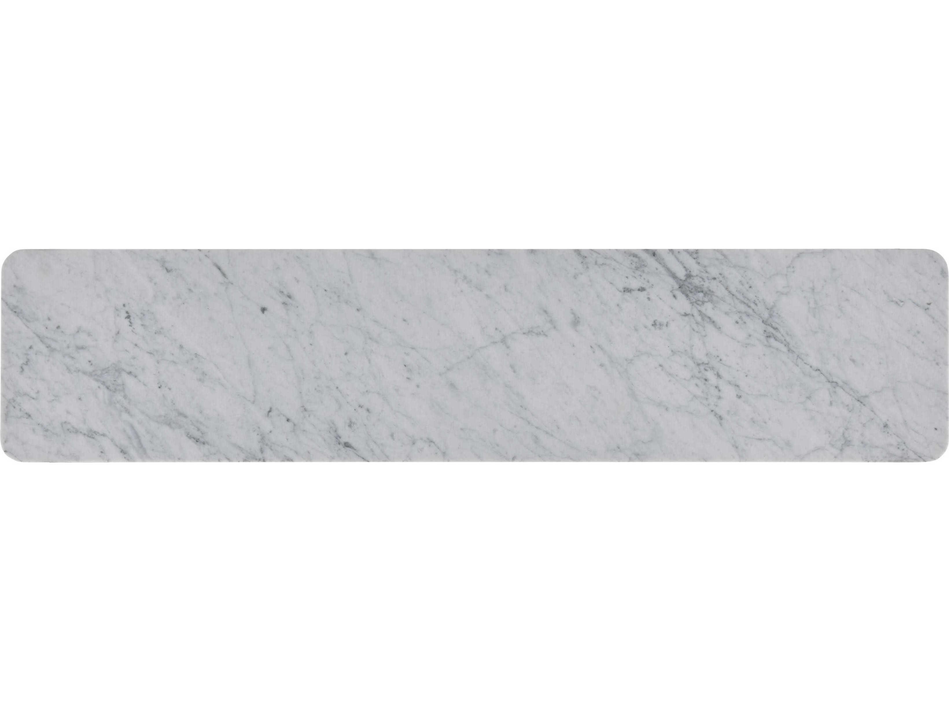 Theodore Alexander Kesden Rectangular Marble Lbb Brass Console Table