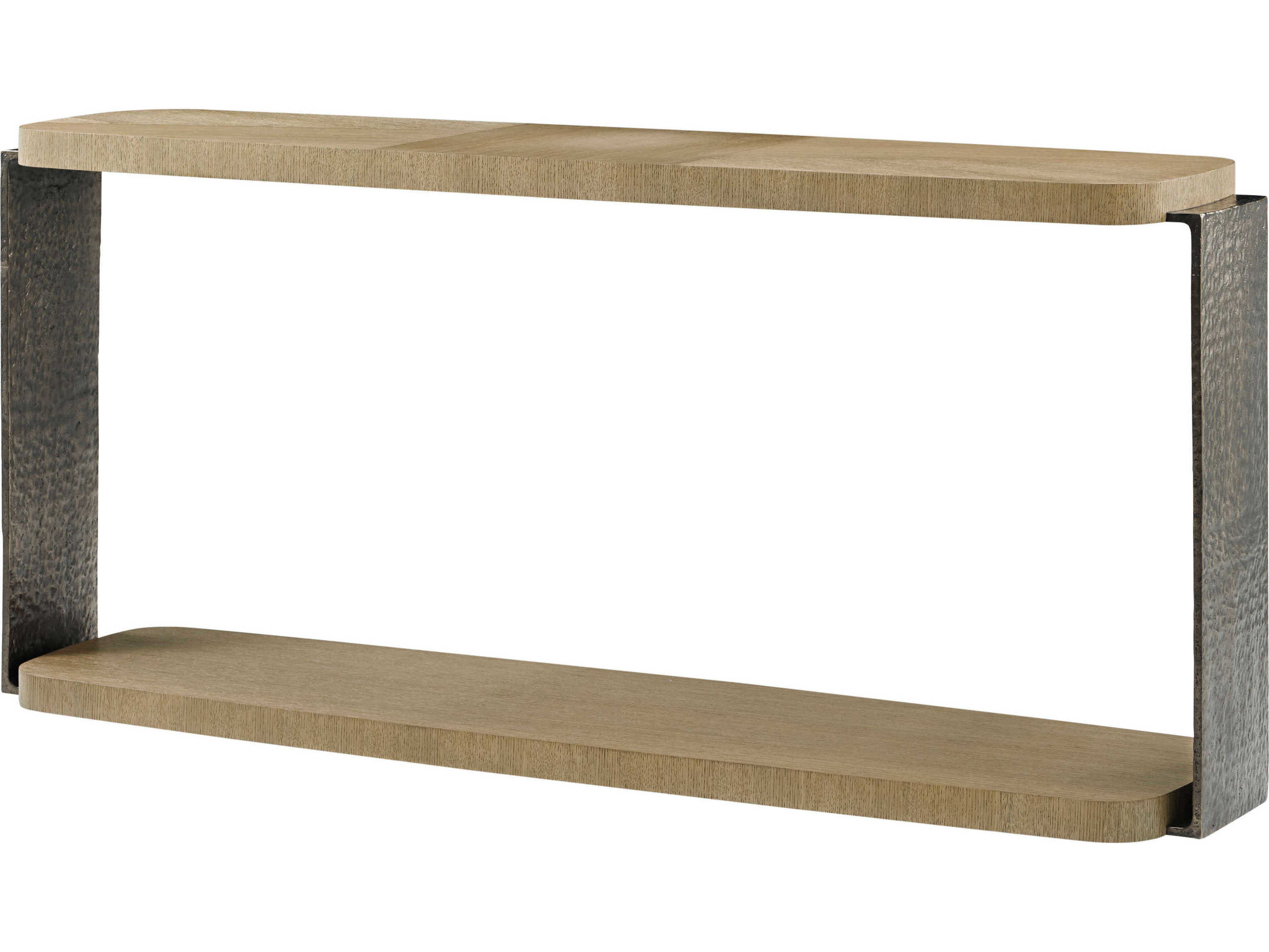 Theodore Alexander Essence Rectangular Wood Blonde Console Table