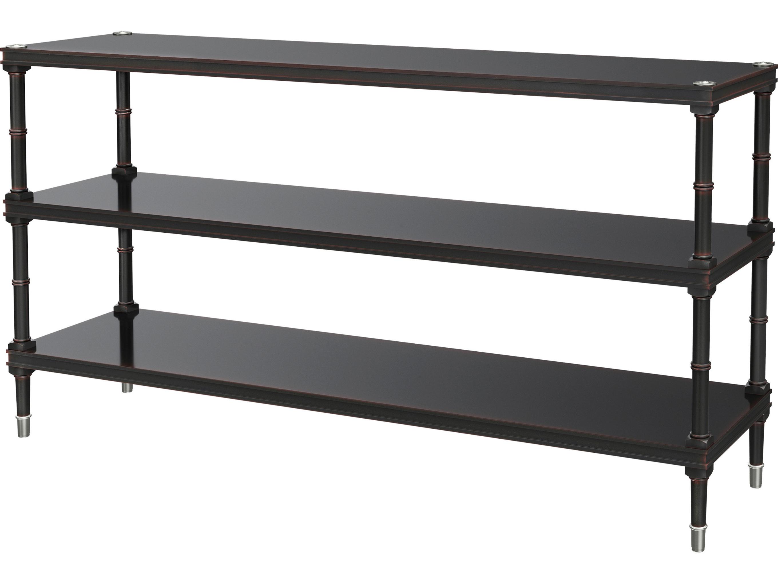 Theodore Alexander Spencer London Rectangular Wood Console Table