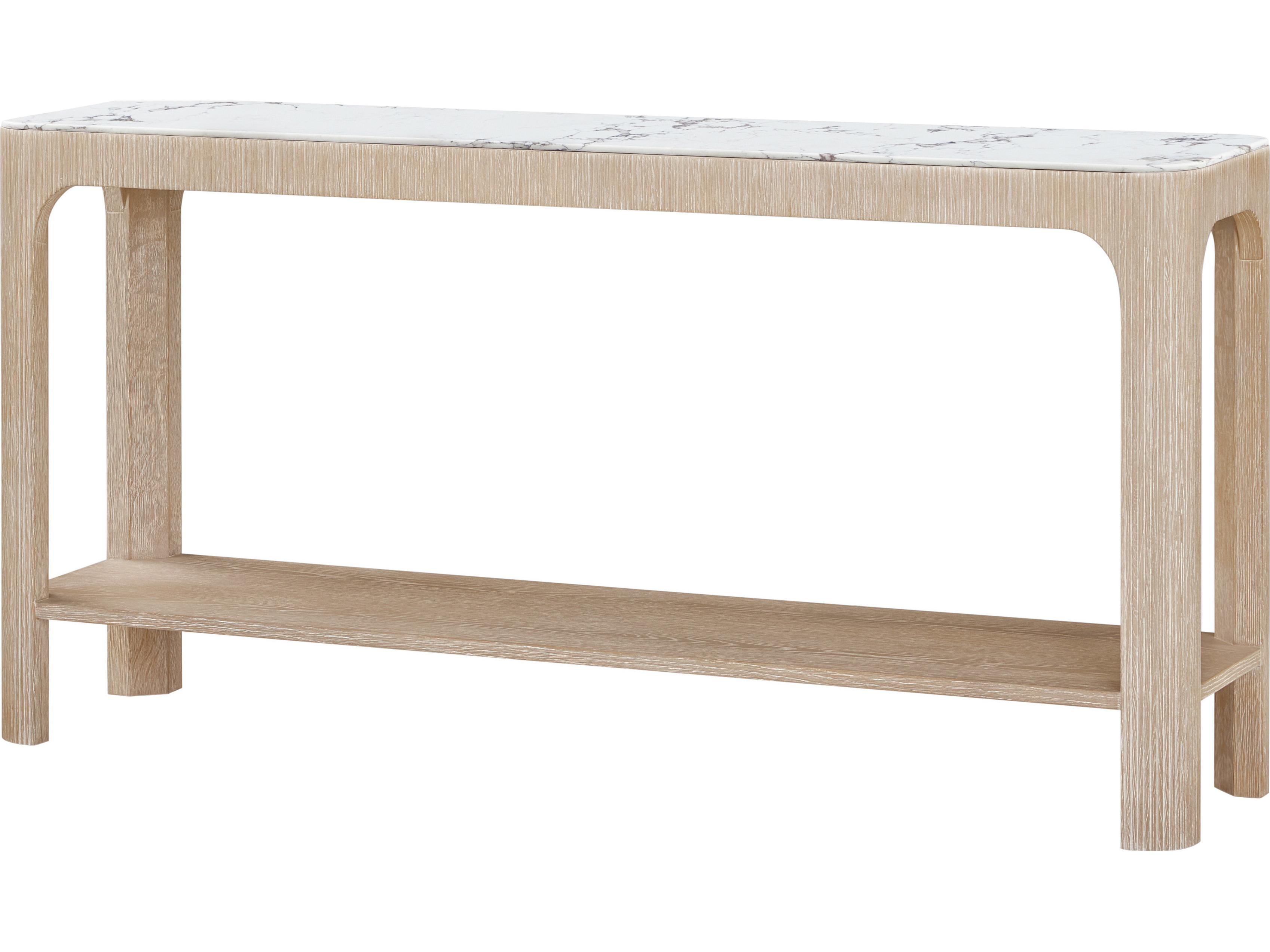 Theodore Alexander Horizon Rectangular Marble Console Table
