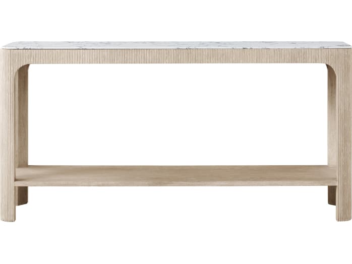 Theodore Alexander Horizon Rectangular Marble Console Table