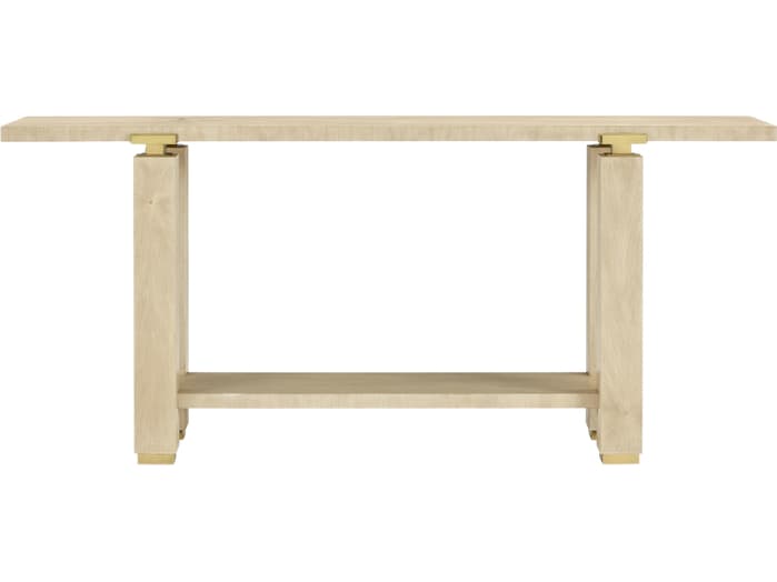 Theodore Alexander Judith Leiber Couture Rectangular Wood Console Table