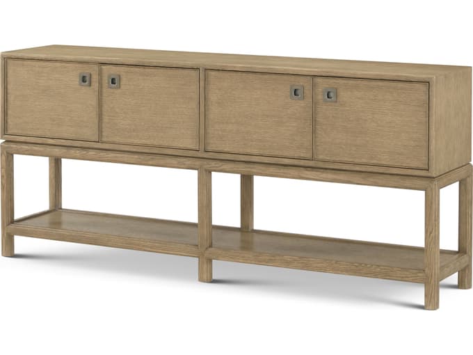 Theodore Alexander Montauk Rectangular Wood Console Table