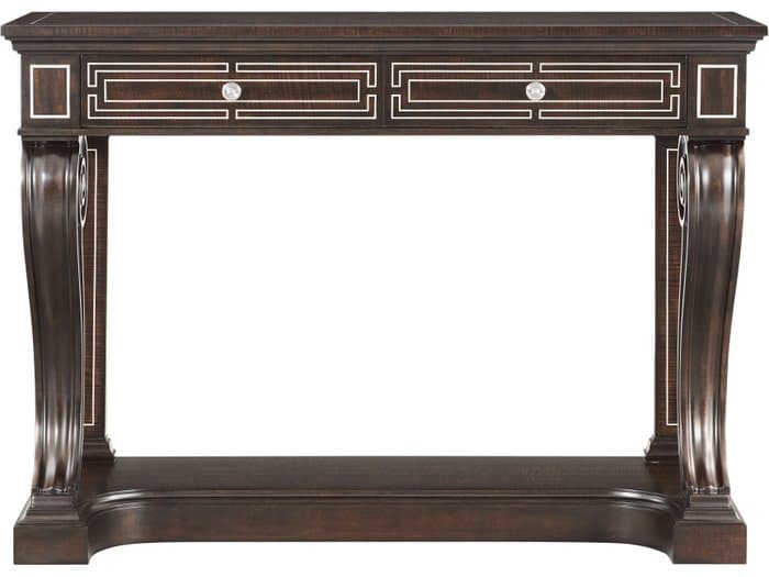 Theodore Alexander Spencer London Rectangular Wood Console Table