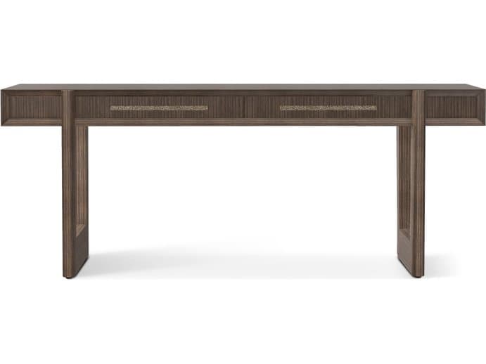 Theodore Alexander Urbane Rectangular Wood Console Table