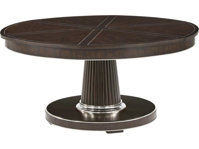Theodore Alexander Spencer London Round Wood Dining Table