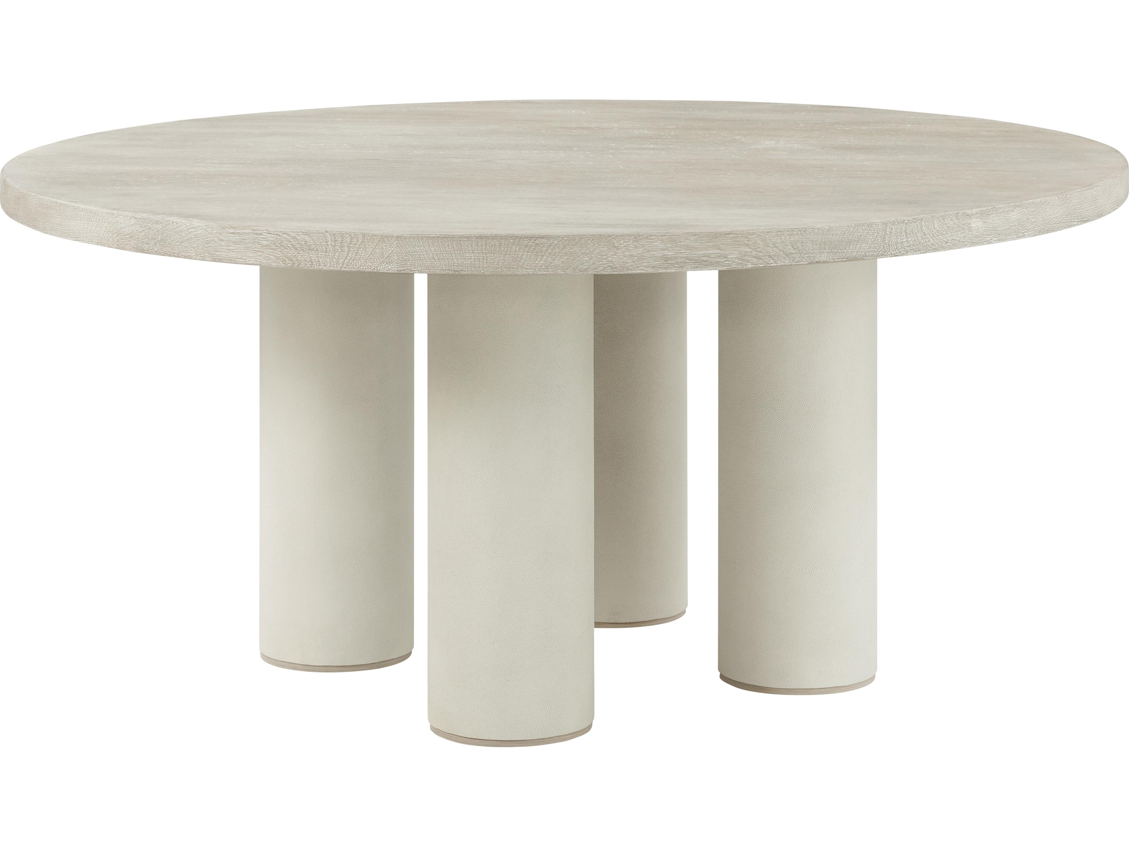 Theodore Alexander Maxwell Round Concrete Dining Table