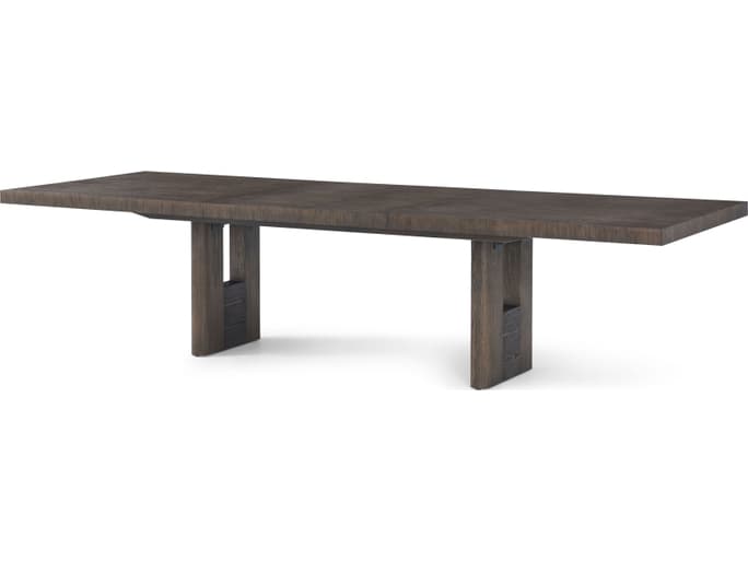 Theodore Alexander Urbane Rectangular Wood Dining Table