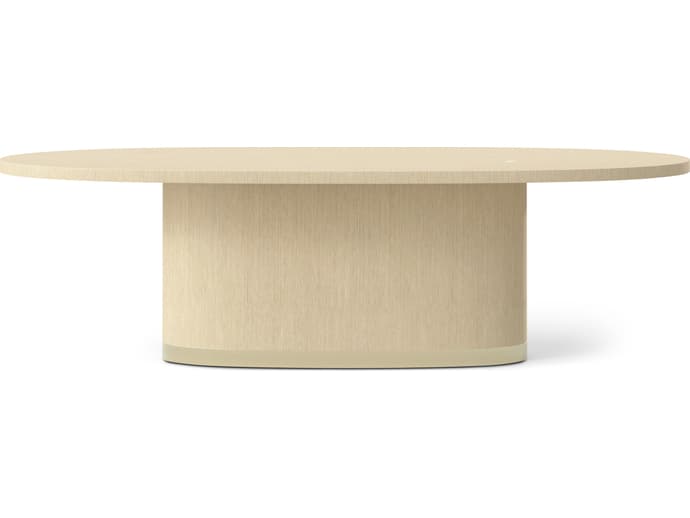 Theodore Alexander Judith Leiber Couture Oval Wood Dining Table