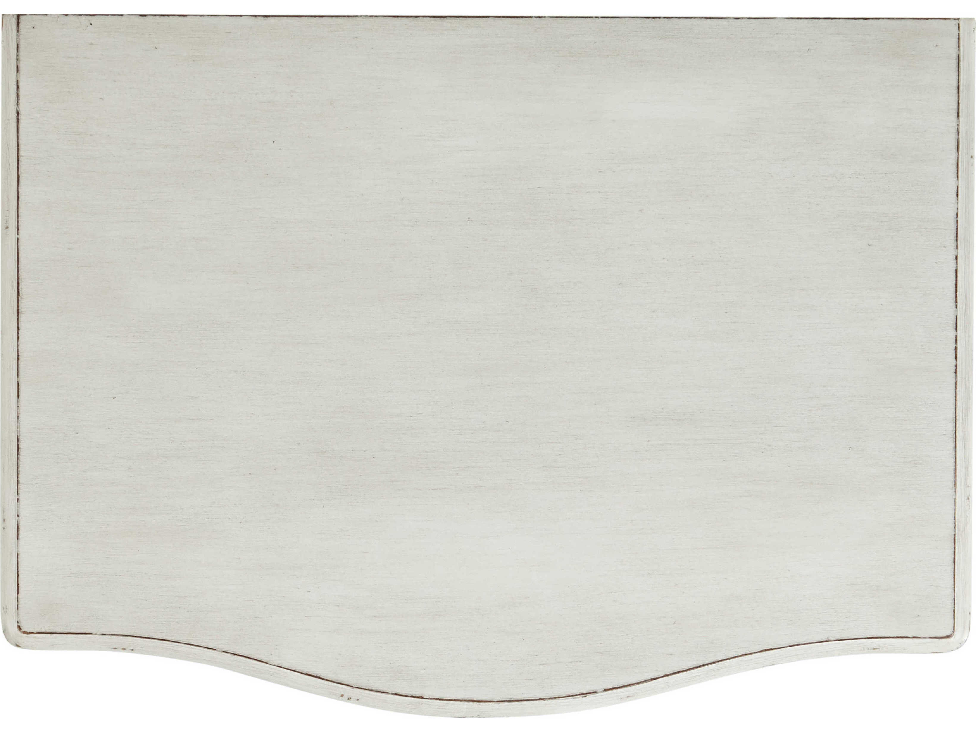 Theodore Alexander Tavel 3-Drawers White Beech Wood Nightstand