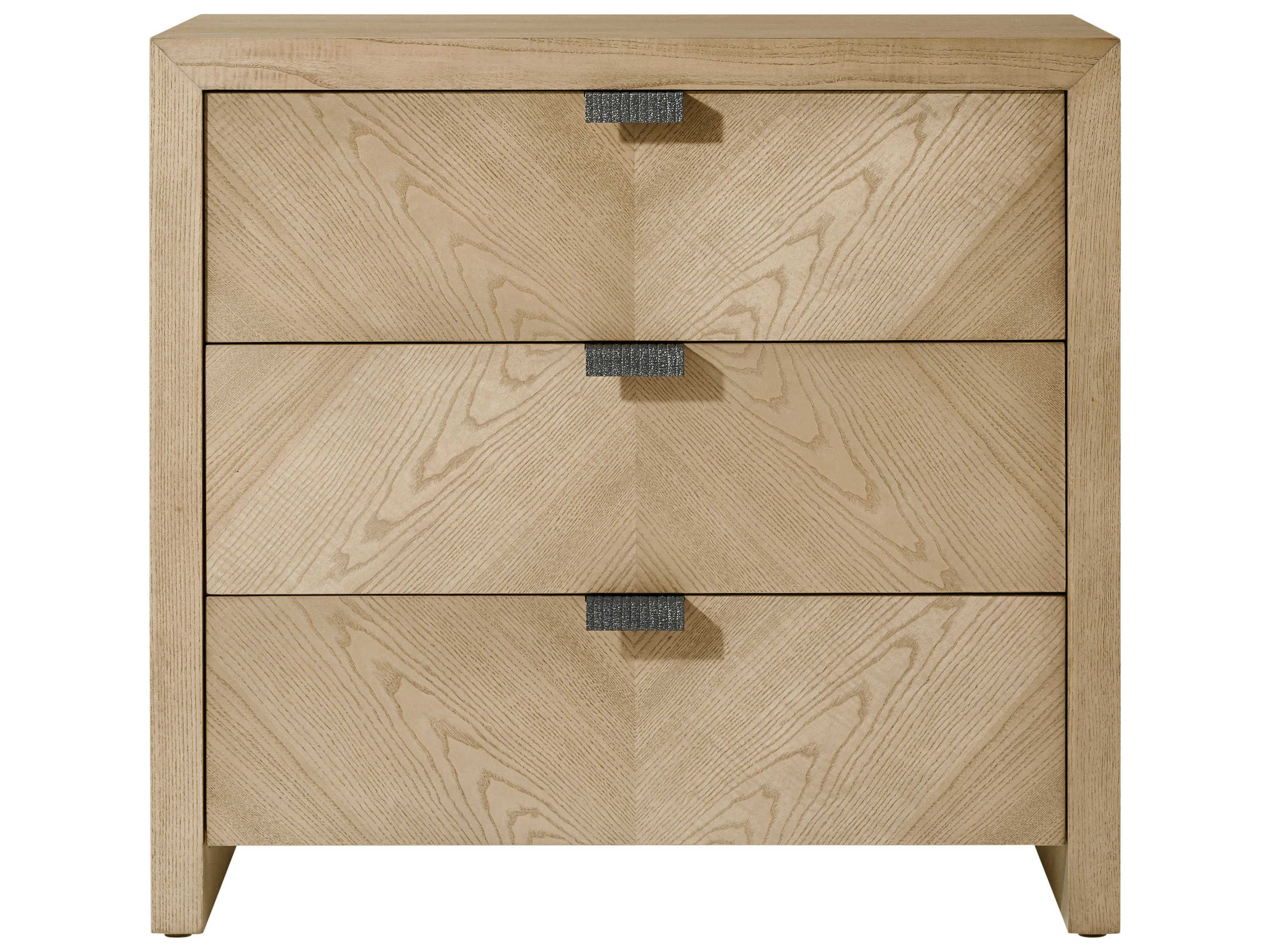 Theodore Alexander Catalina 3-Drawers Beige Nightstand