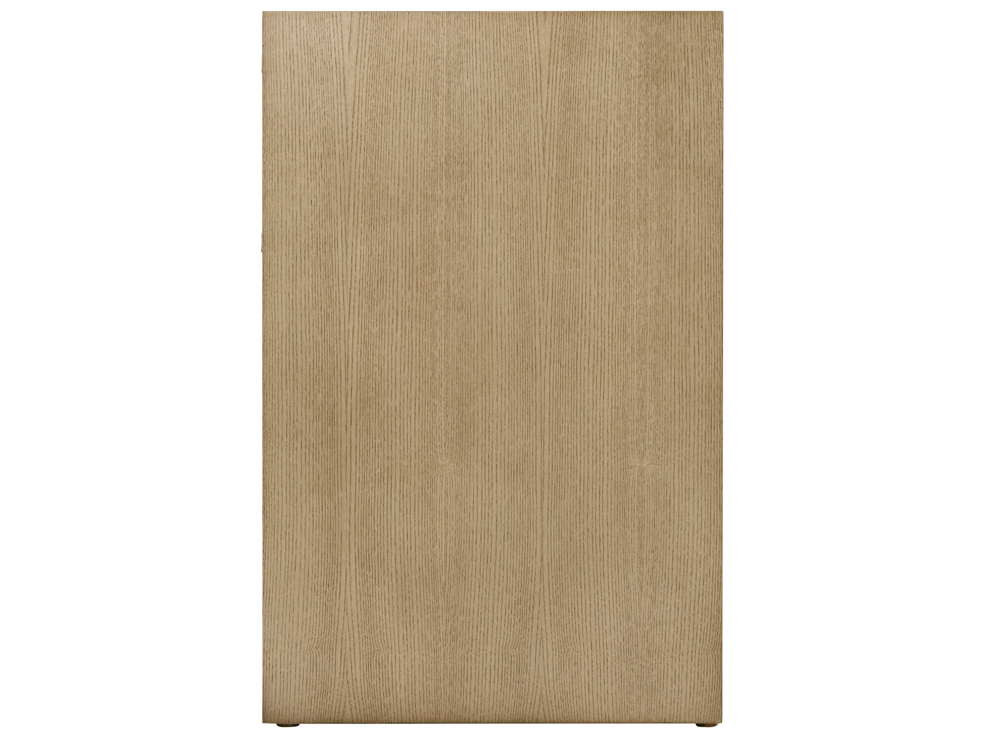 Theodore Alexander Catalina 3-Drawers Beige Nightstand